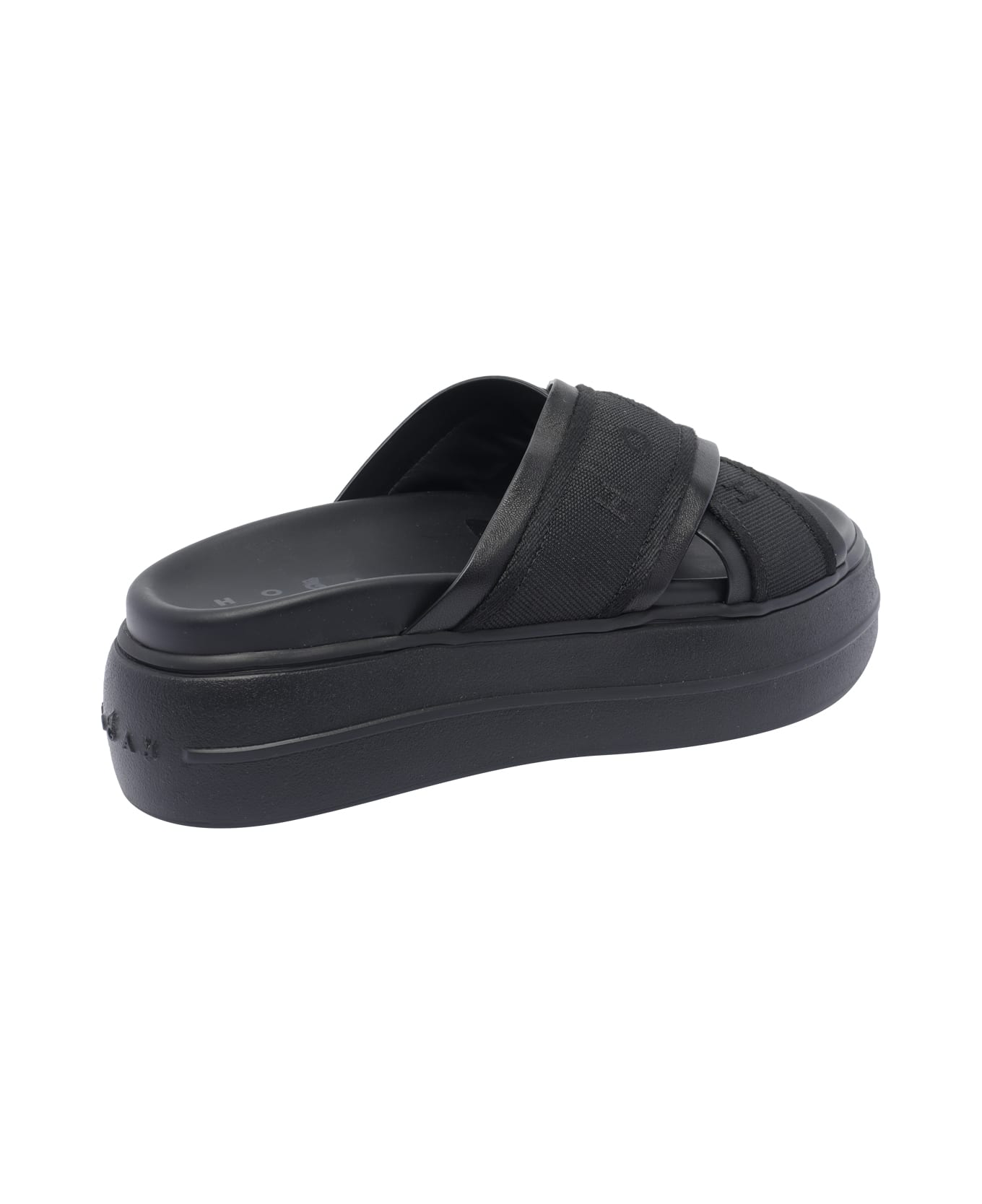 Hogan Skyscraper Sandals - Black