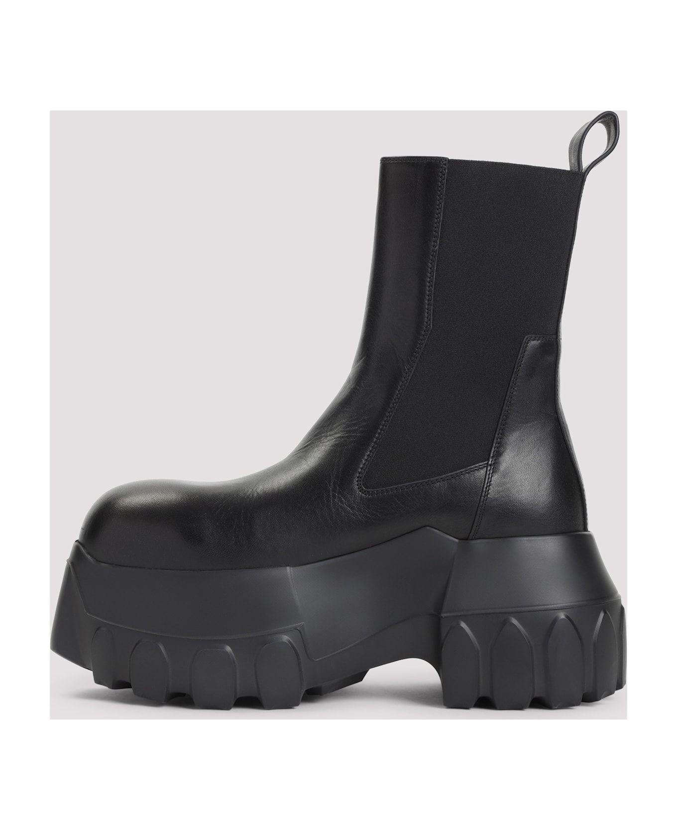 Rick Owens Beatle Mega Tractor Boots - Black