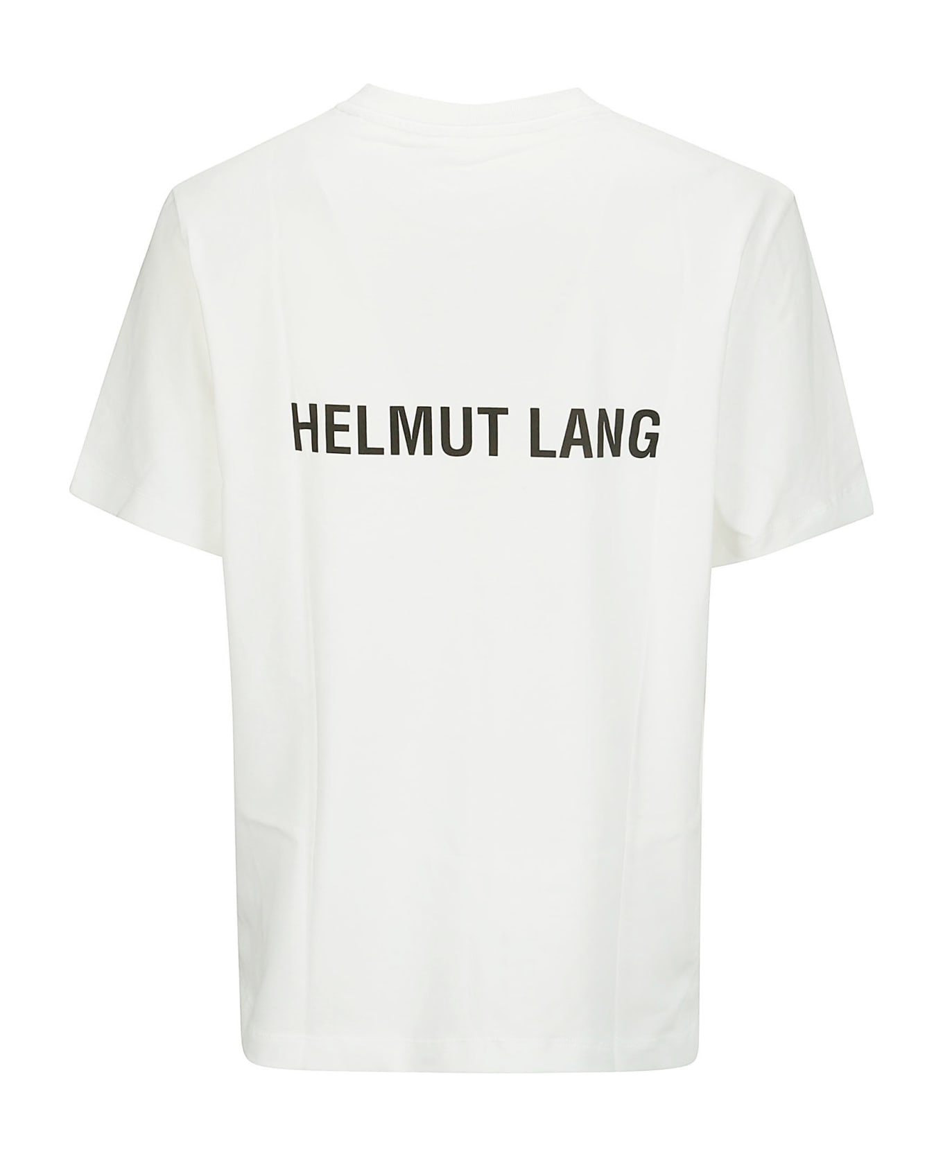 Helmut Lang Logo Tee - WHITE シャツ