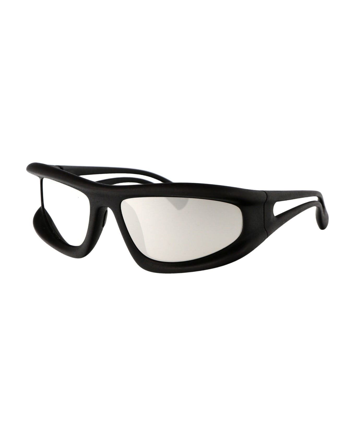 Mykita Marfa X Indice Sunglasses - 354 MD1 Pitch Black | Silver