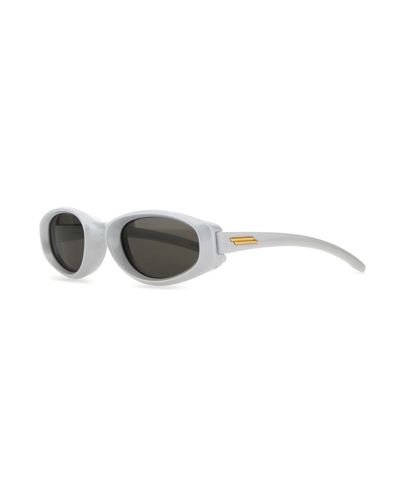 Bottega Veneta Light Grey Acetate Sunglasses - Multicolor