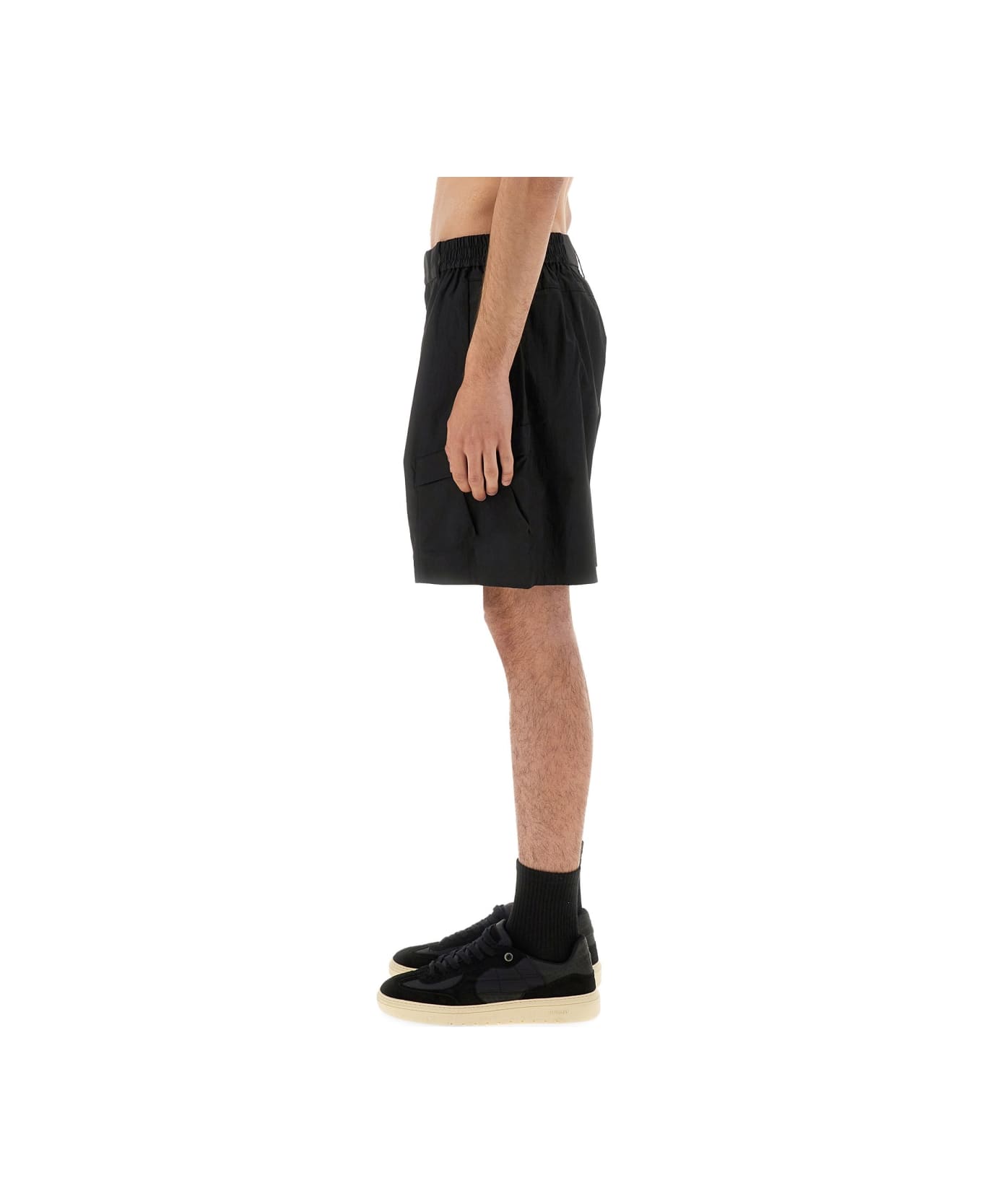 REPRESENT Cargo Tech Shorts - BLACK