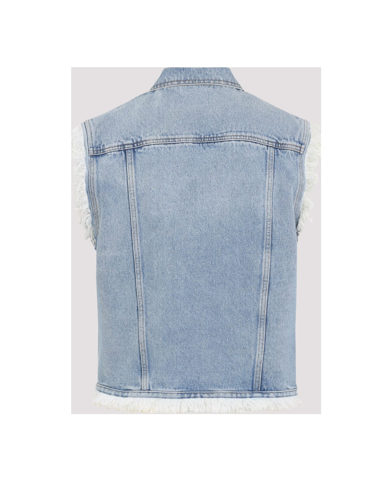 Valentino Denim Vest - Denim Blu Lav Chiaro