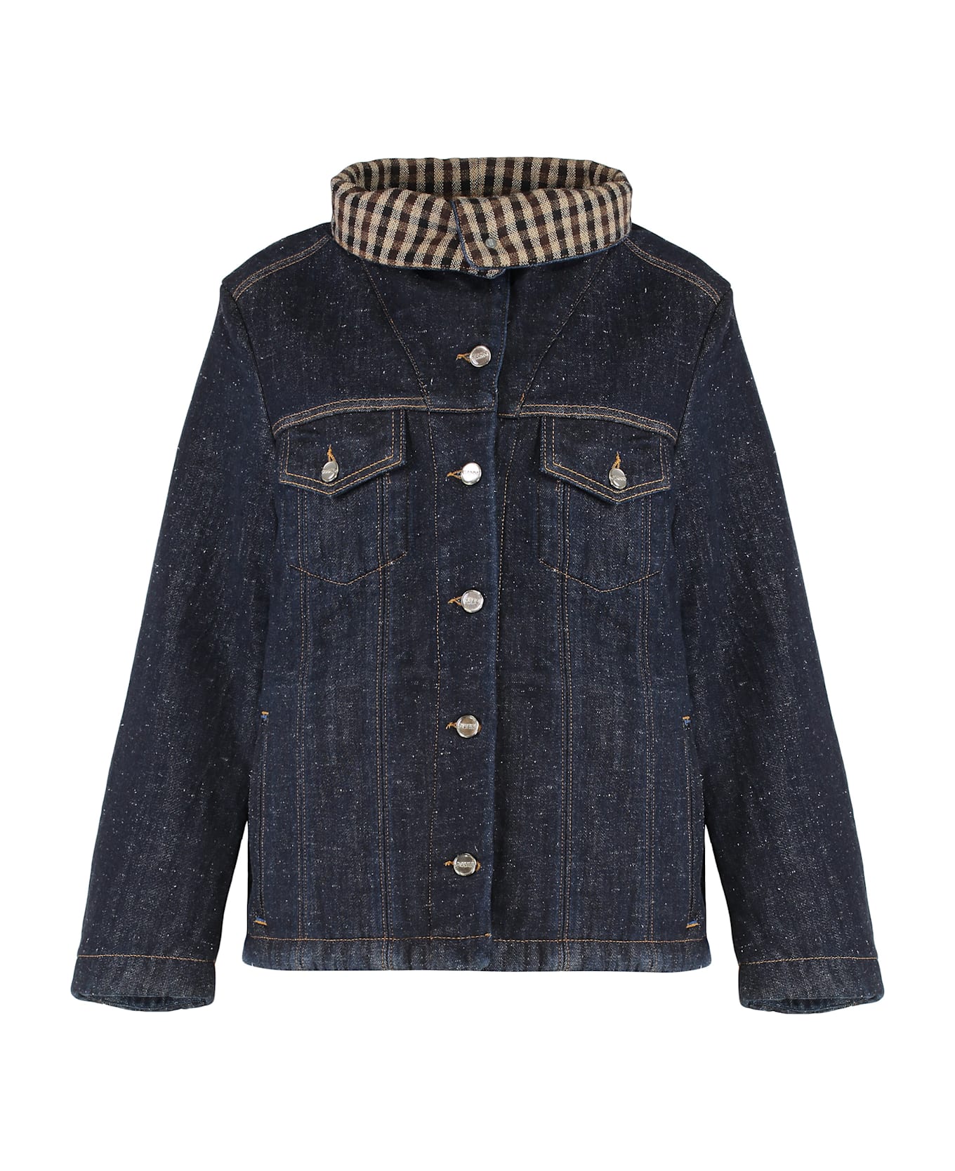 Ganni Neppy Denim Jacket - Denim