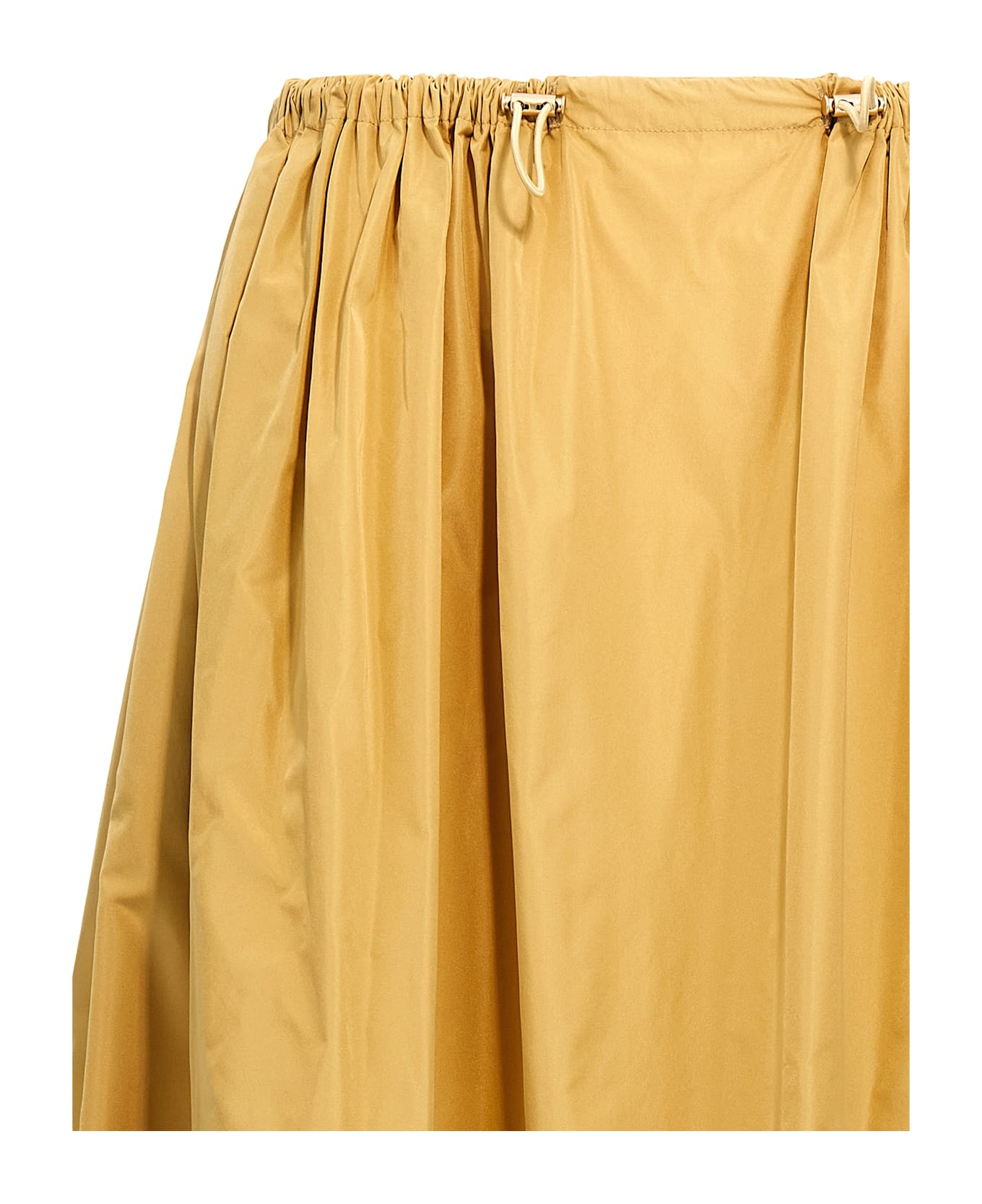 Fabiana Filippi Taffeta Skirt - Gold