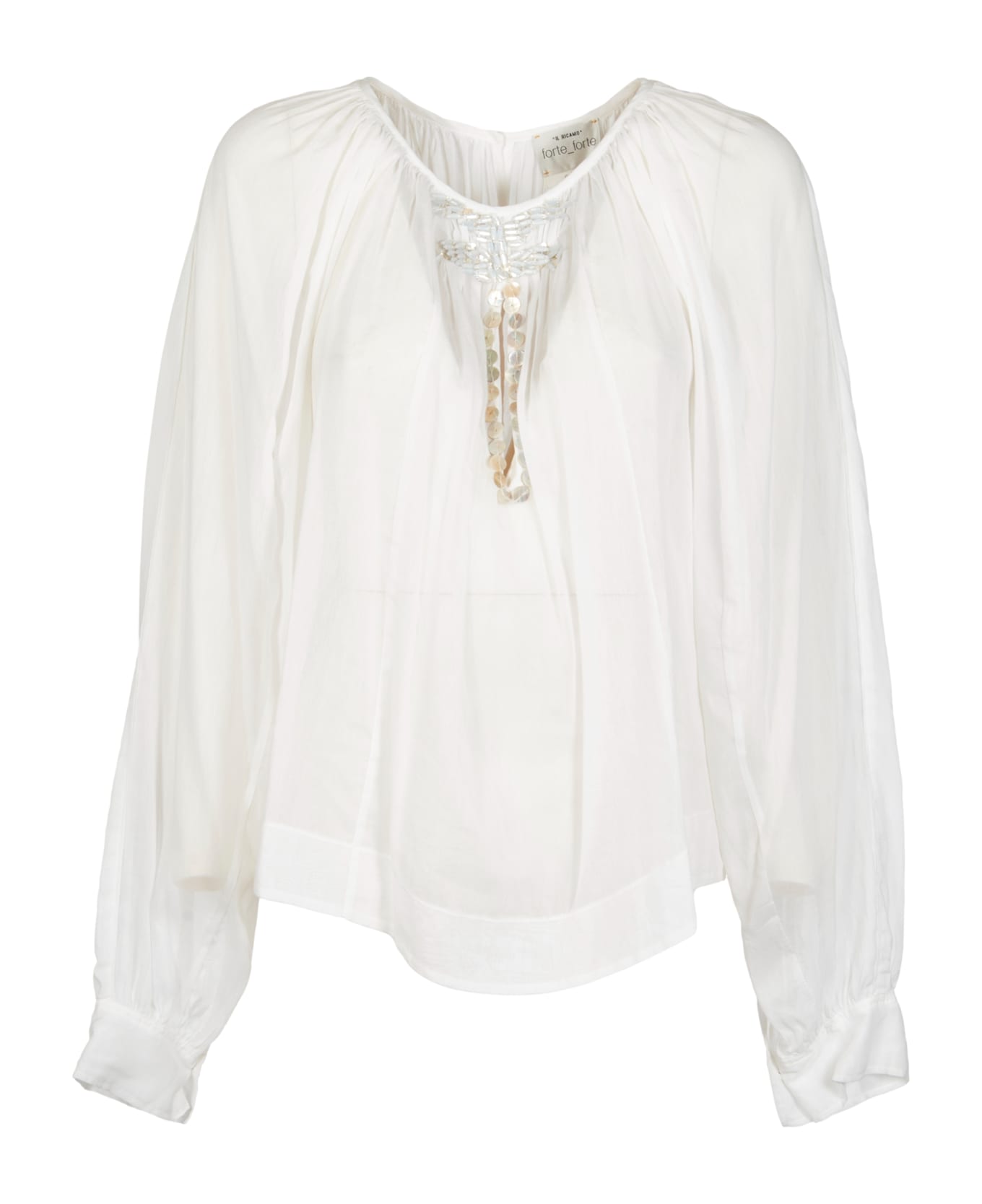 Forte_Forte Bohemien Blouse - White