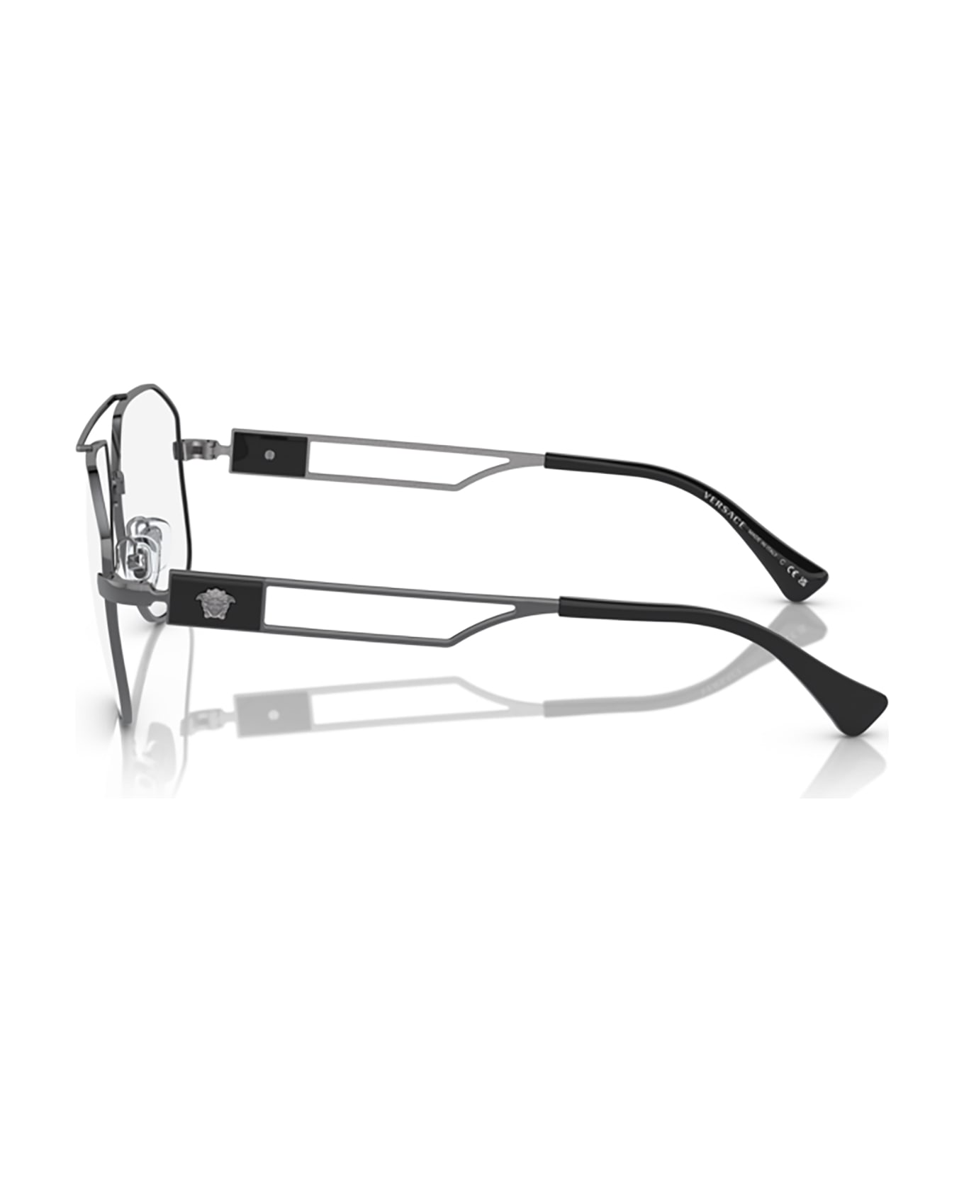 Versace Eyewear Ve1287 Gunmetal Glasses - Gunmetal