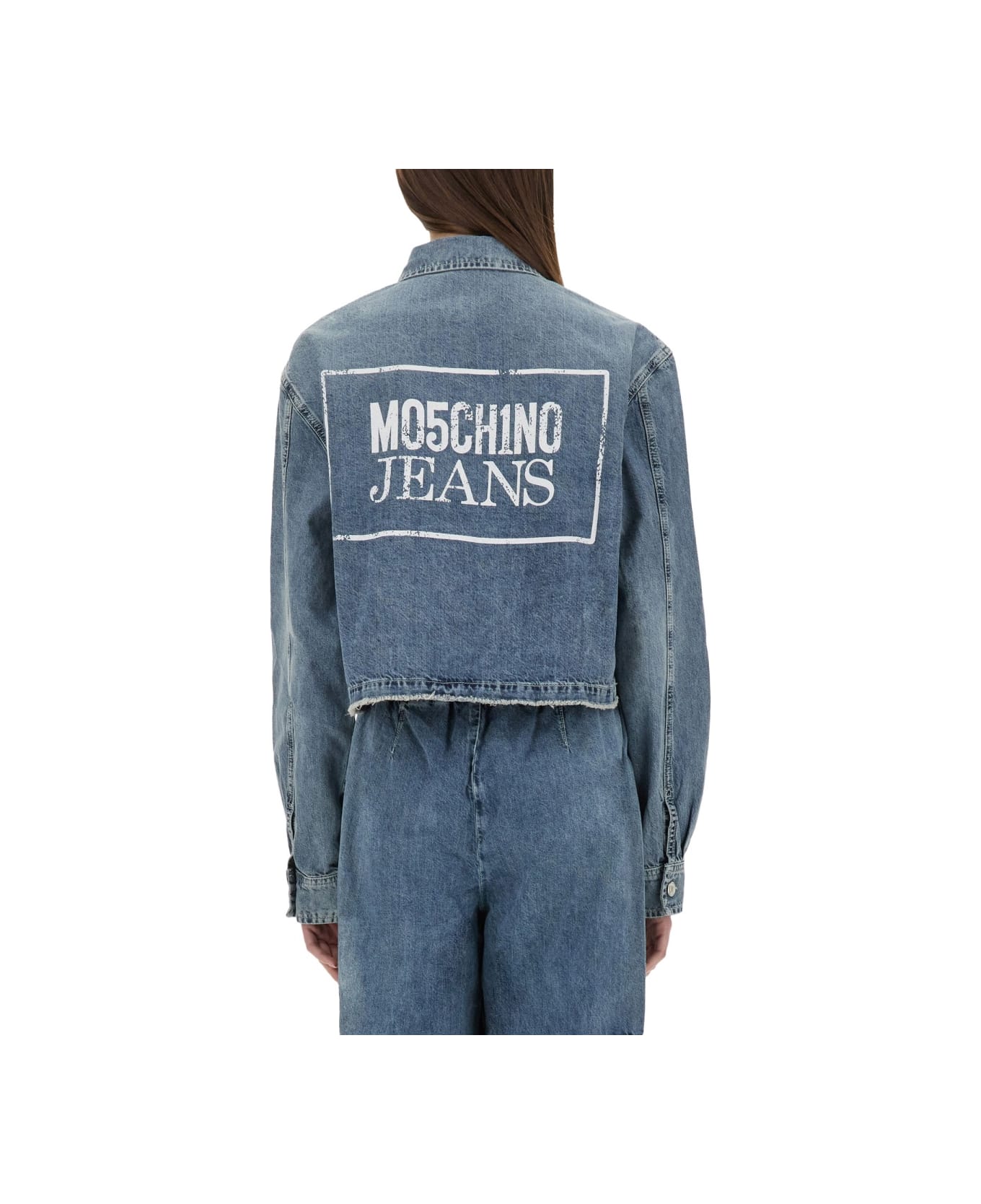 M05CH1N0 Jeans Denim Jacket - DENIM