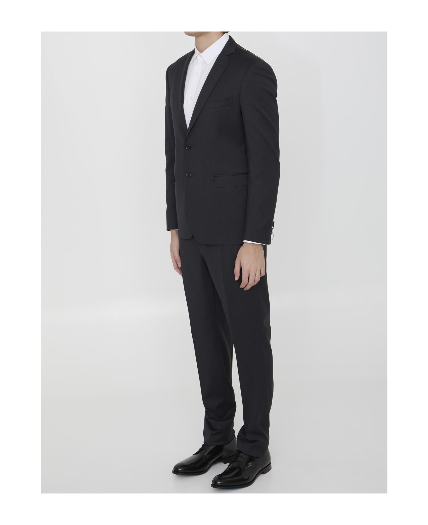 Tonello Two-piece Suit In Wool - GREY