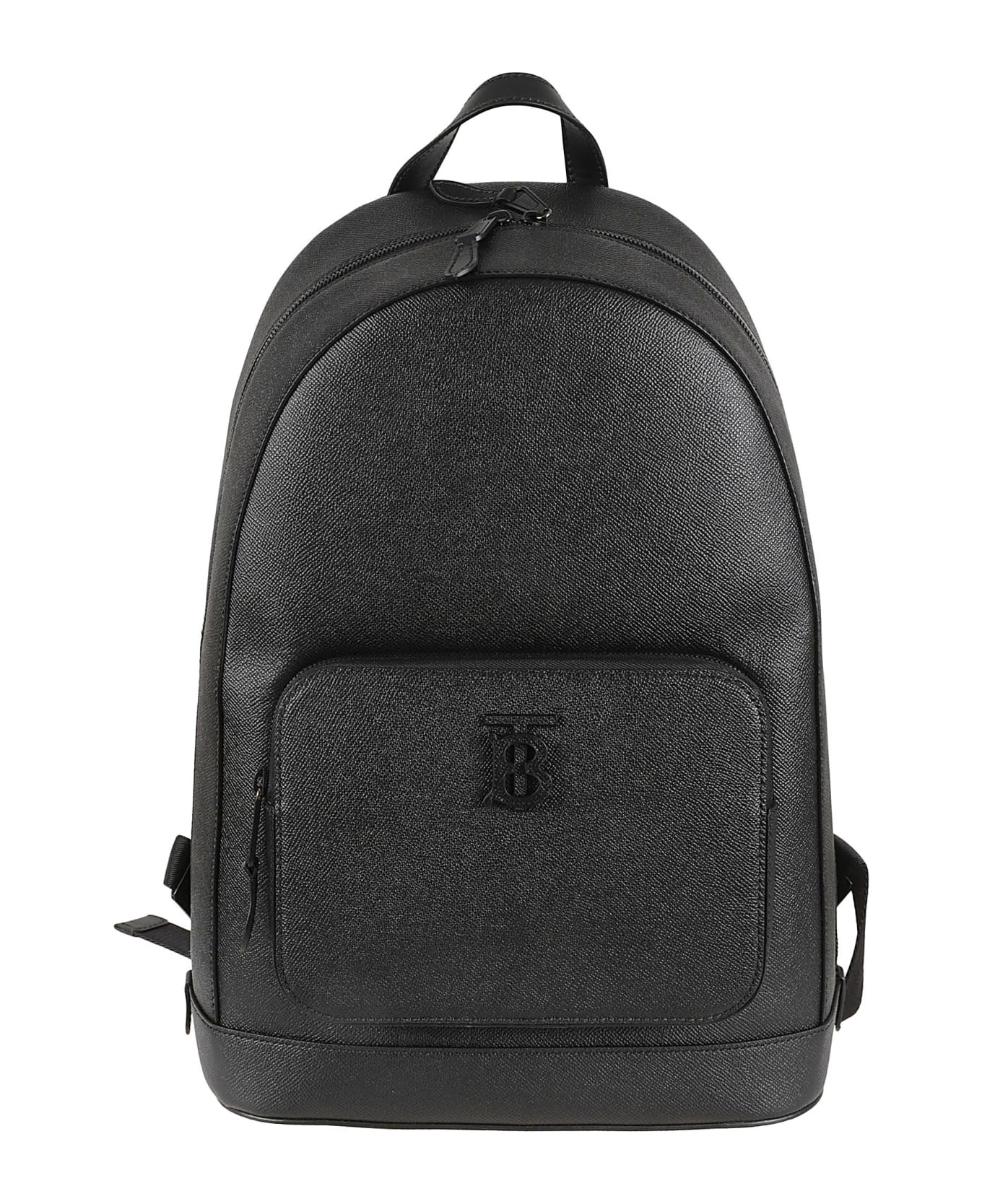 Burberry Logo Backpack - Black