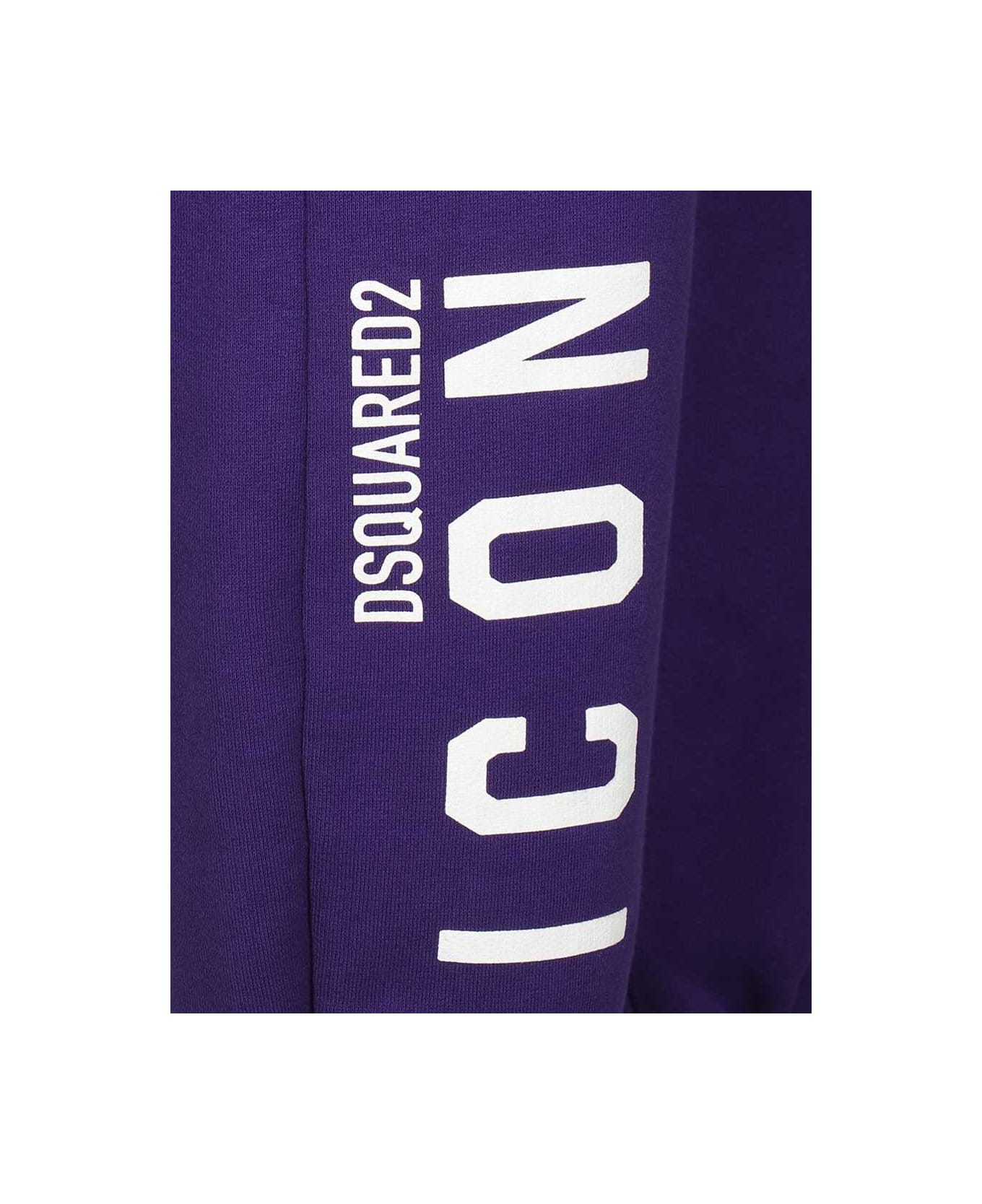 Dsquared2 Logo Print Sweatpants - purple