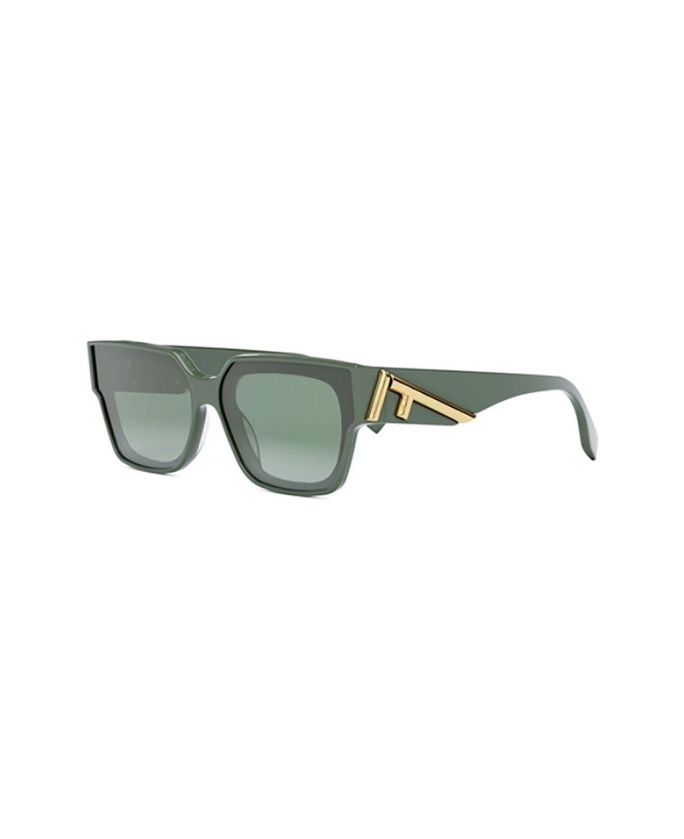 Fendi Eyewear Rectangular Frame Sunglasses - 98b サングラス