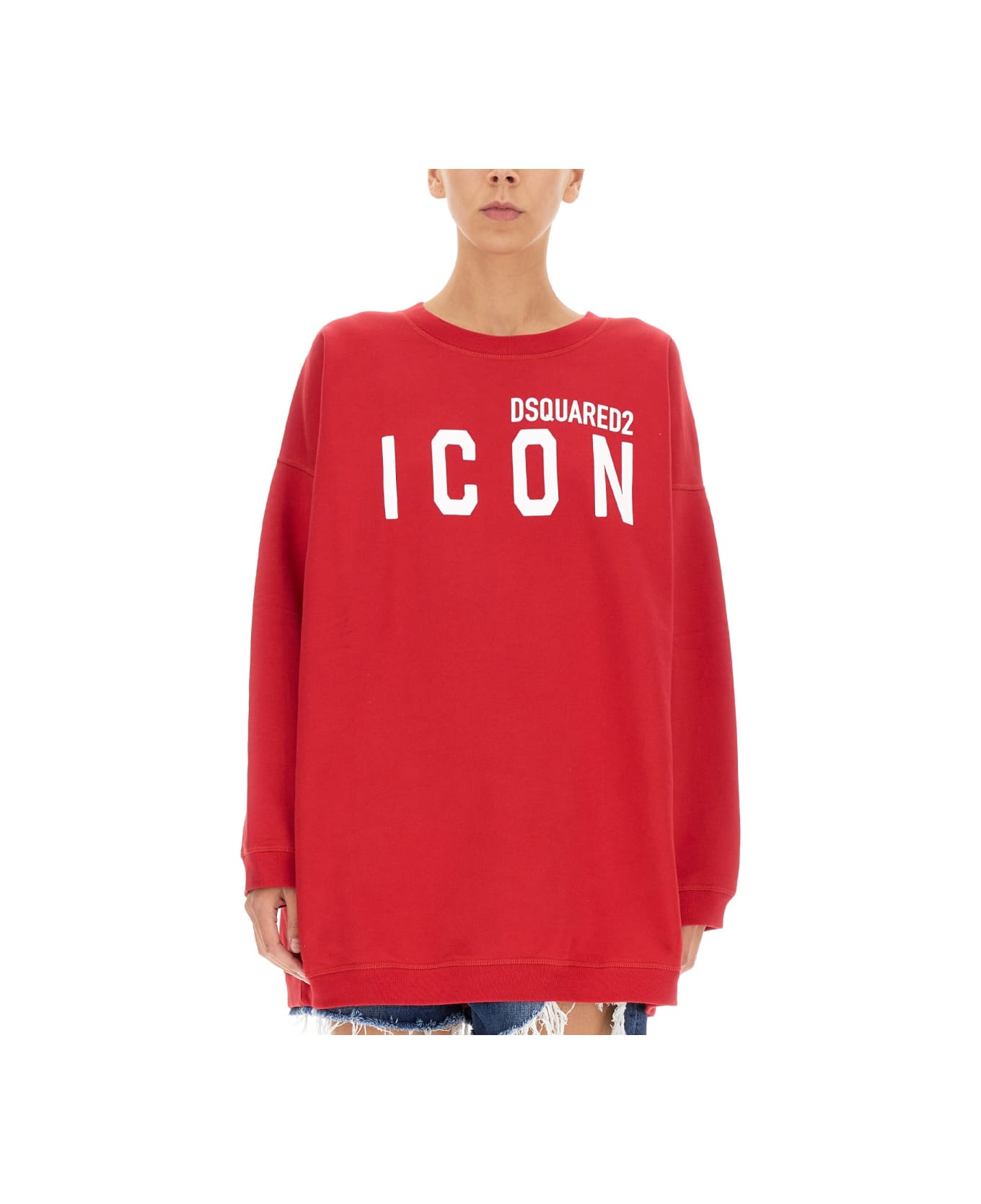 Dsquared2 "icon" Sweatshirt - RED