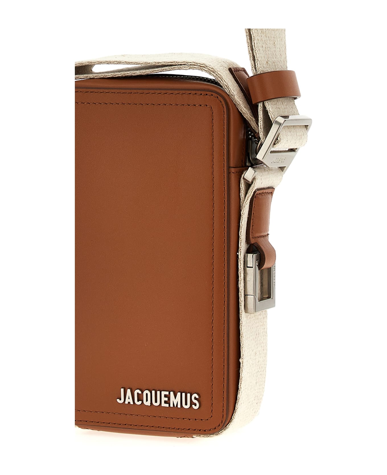 Jacquemus 'le Cuerda Vertical' Crossbody Bag - Brown