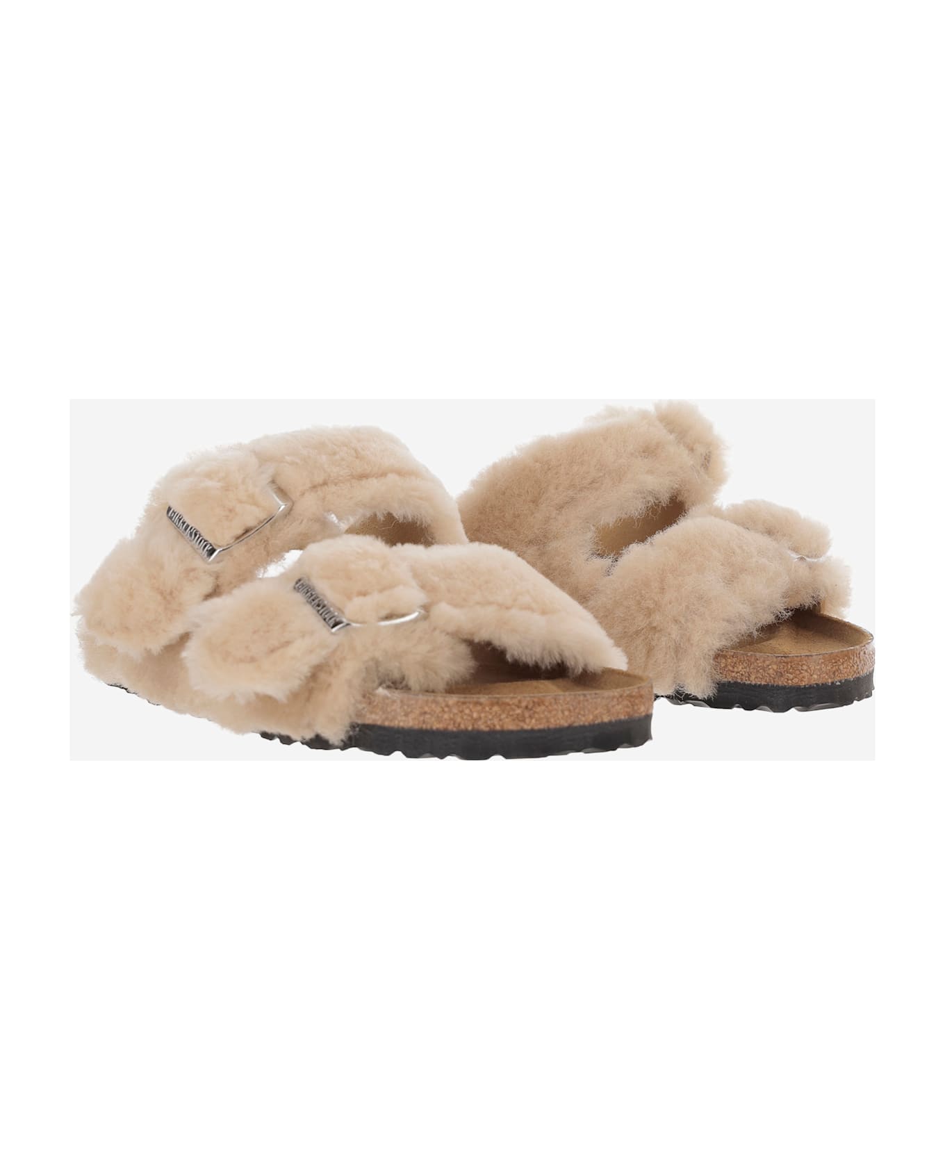 Birkenstock Arizona Big Buckle Sandals - Beige