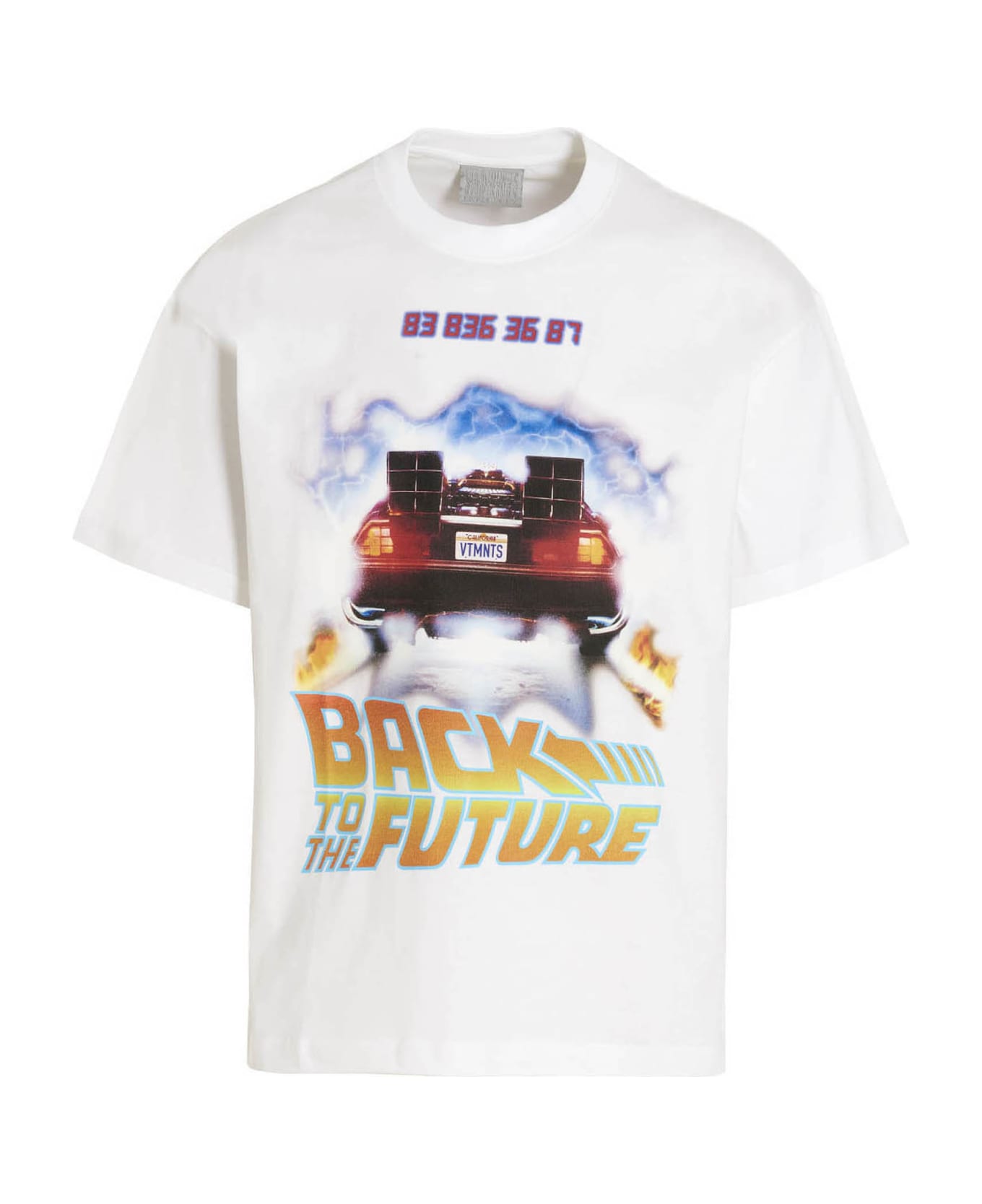 VTMNTS 'back To The Future' T-shirt - White