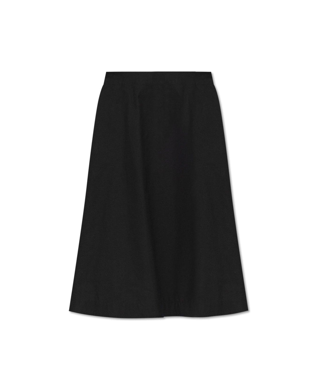 Bottega Veneta High-rise Flared Skirt - Black スカート
