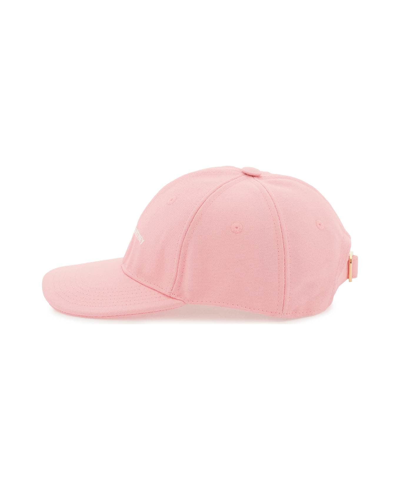 Stella McCartney Baseball Cap With Embroidery - HIBISCUS (Pink)