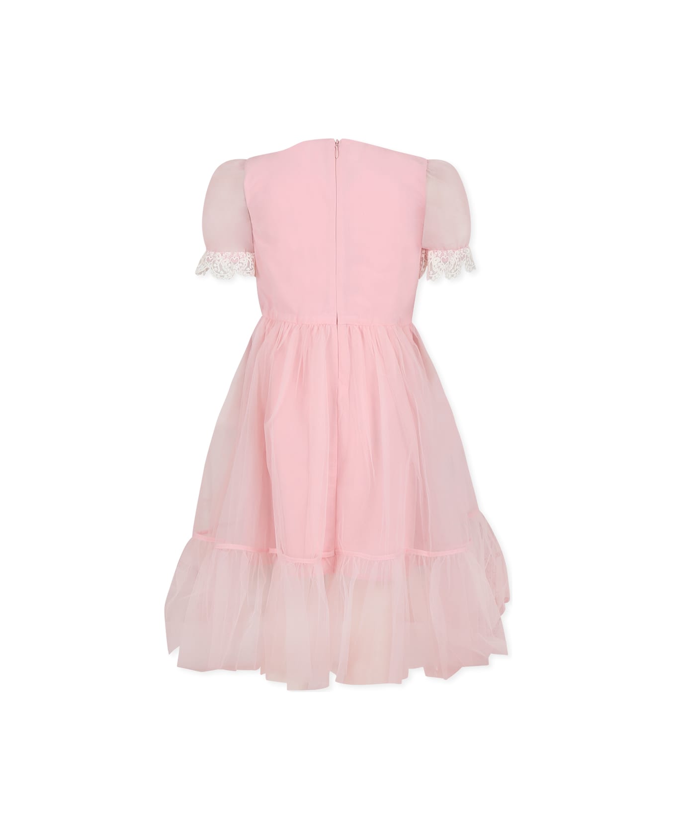 self-portrait Pink Dress For Girl - Pink