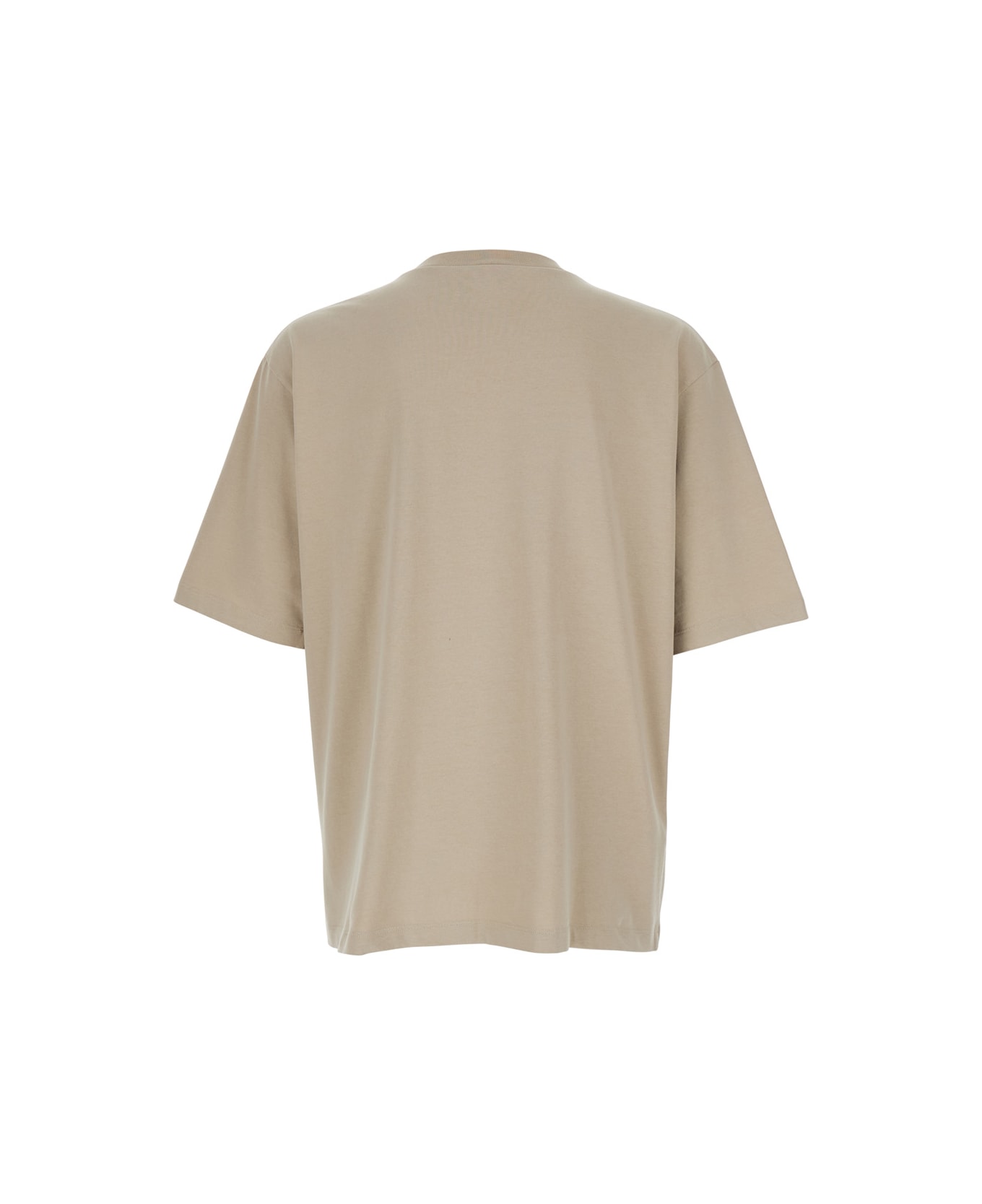 Dsquared2 Maxi Logo Print T-shirt - Beige
