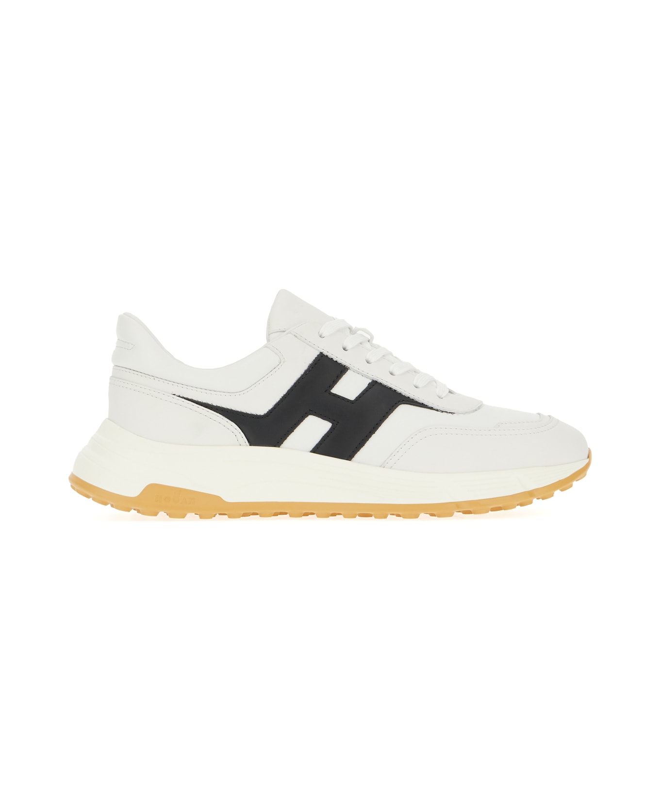 Hogan Two-tone Leather Hyperlight Sneakers - BIANERO