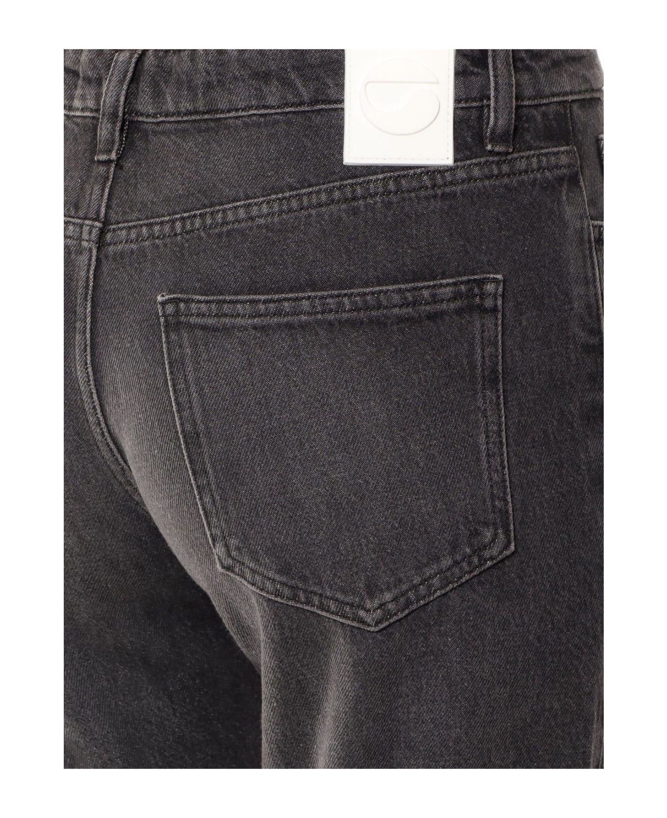 Coperni Logo Patch Mid-rise Jeans - Black デニム