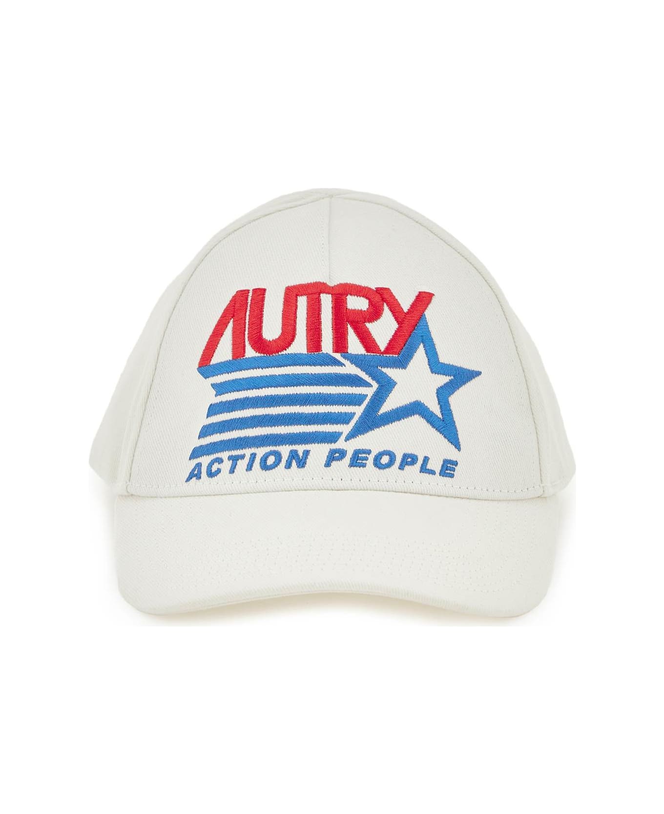 Autry Baseball Cap - White