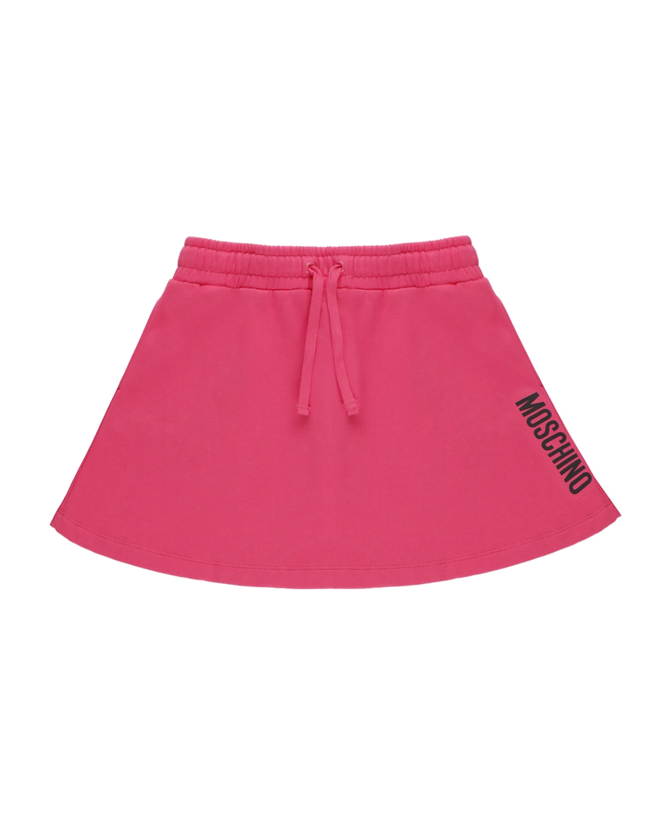 Moschino Skirt With Logo - Fuchsia