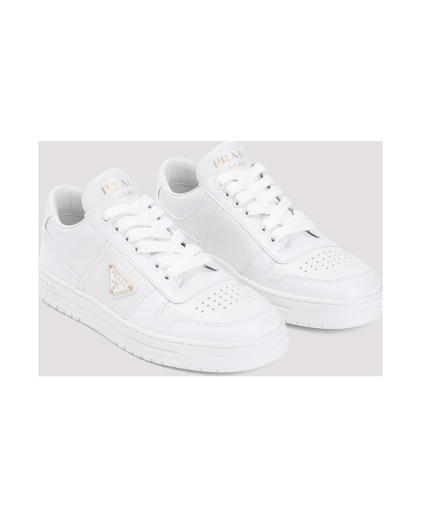 Prada Lace-up Shoes - Bianco