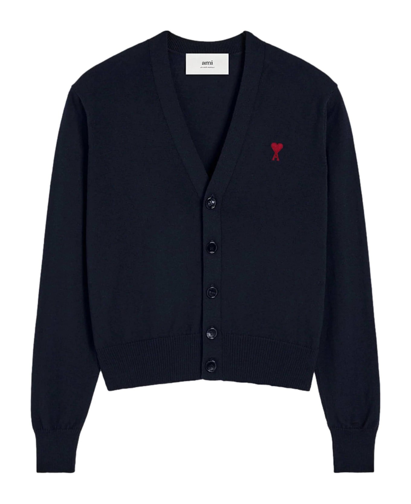 Ami Alexandre Mattiussi Cardigan - Night Blue