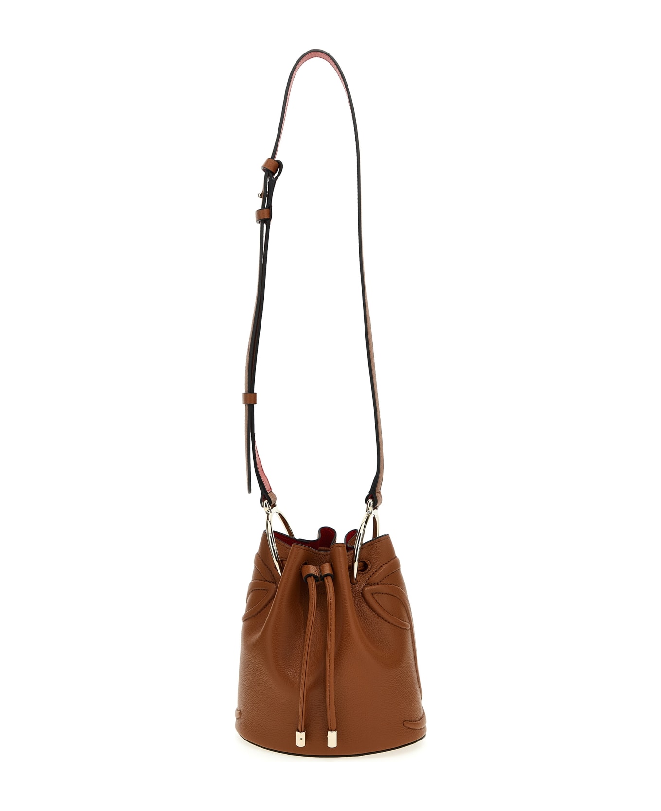 Christian Louboutin 'by My Side' Bucket Bag - Brown