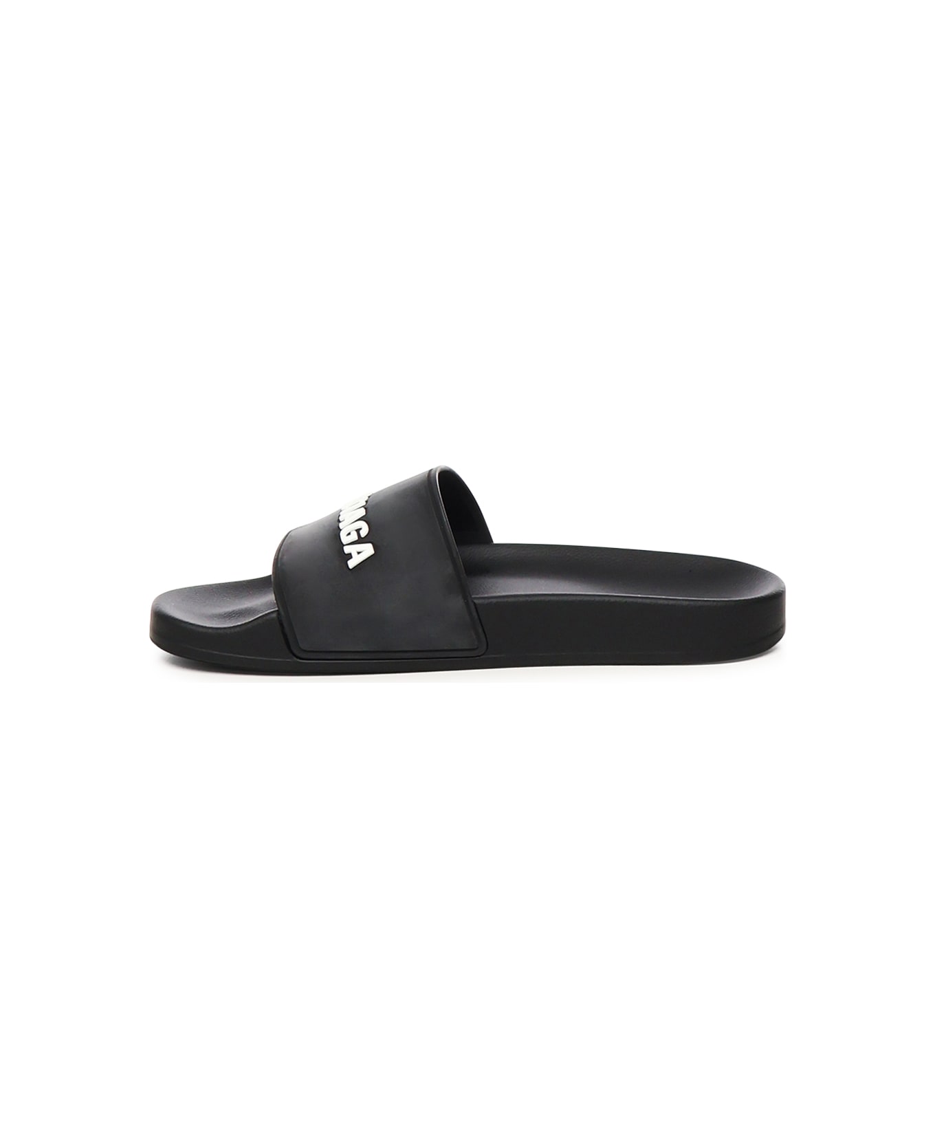 Balenciaga Slide Sandal Rubber Pool - Black
