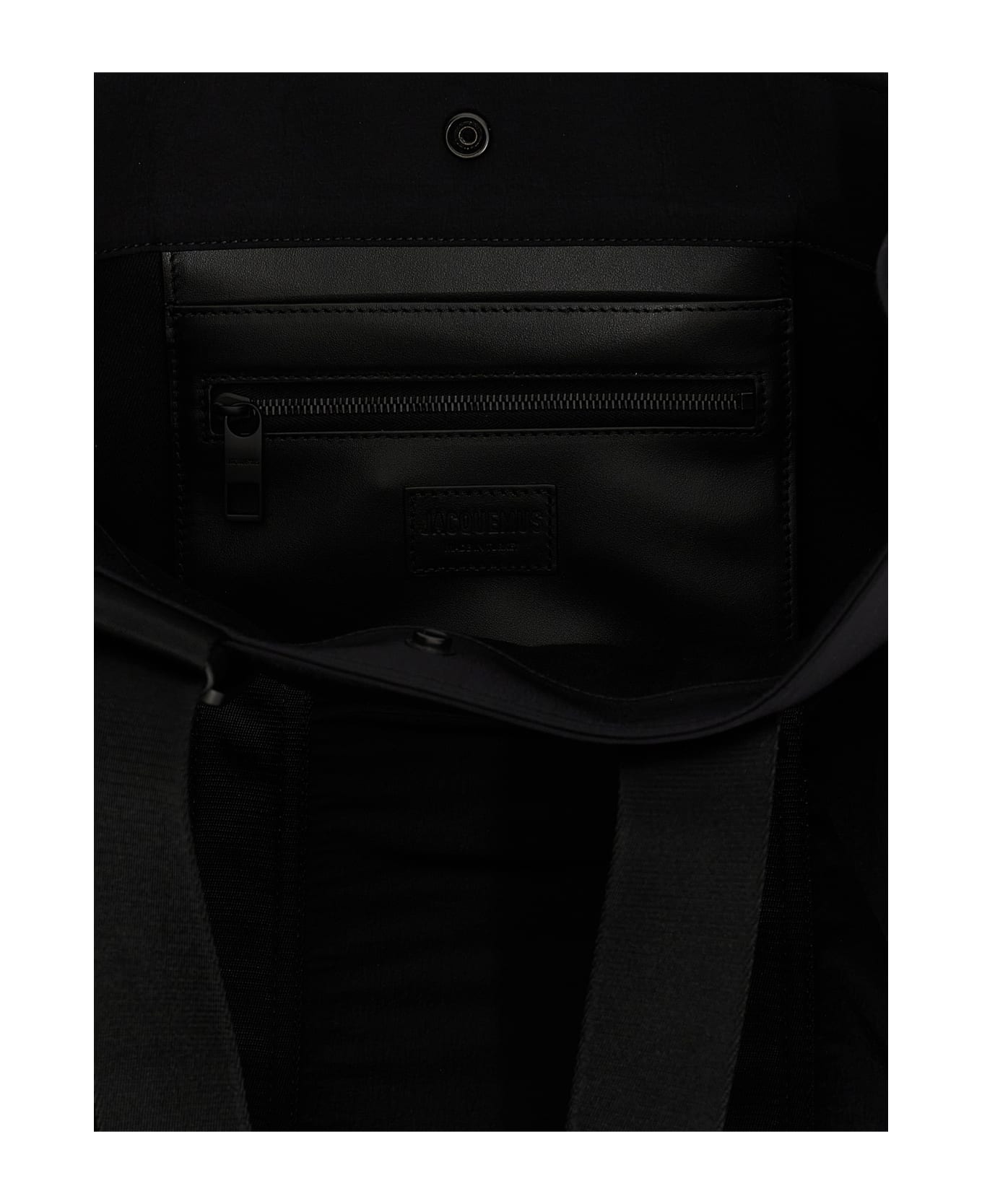 Jacquemus 'le Cabas Cuerda' Shopping Bag - Black  