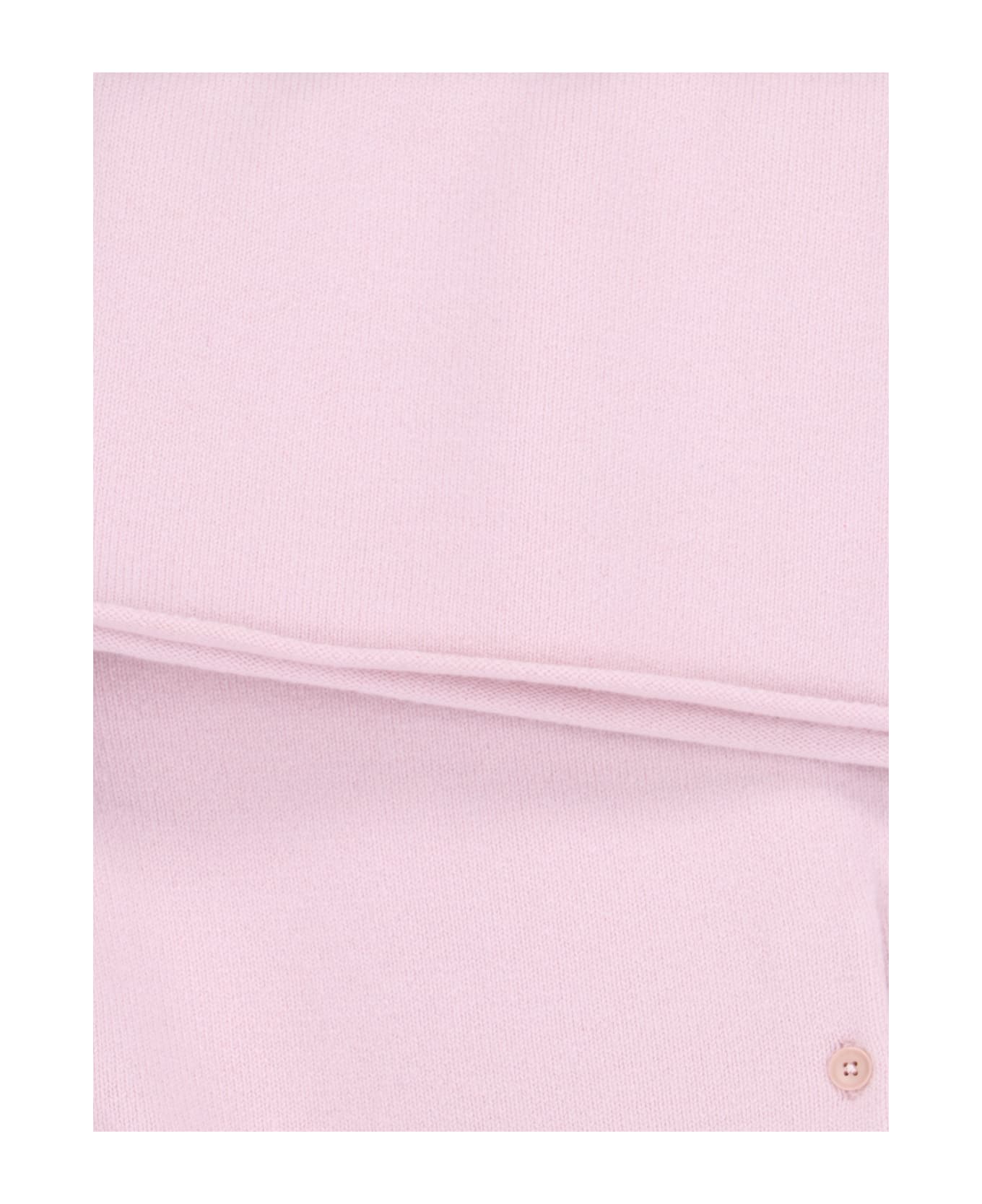 Extreme Cashmere 'marybone' Polo Sweater - Pink