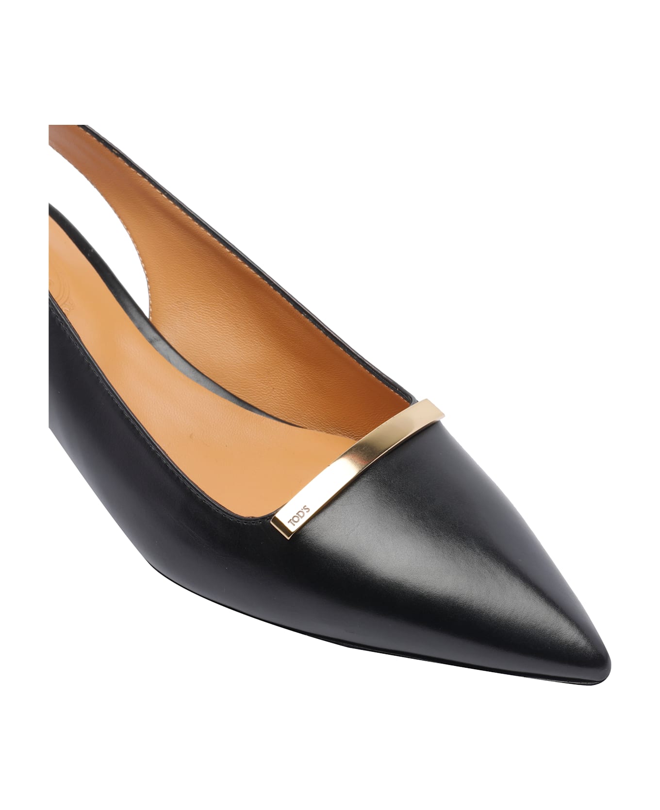 Tod's Slingback Decollete' - Black