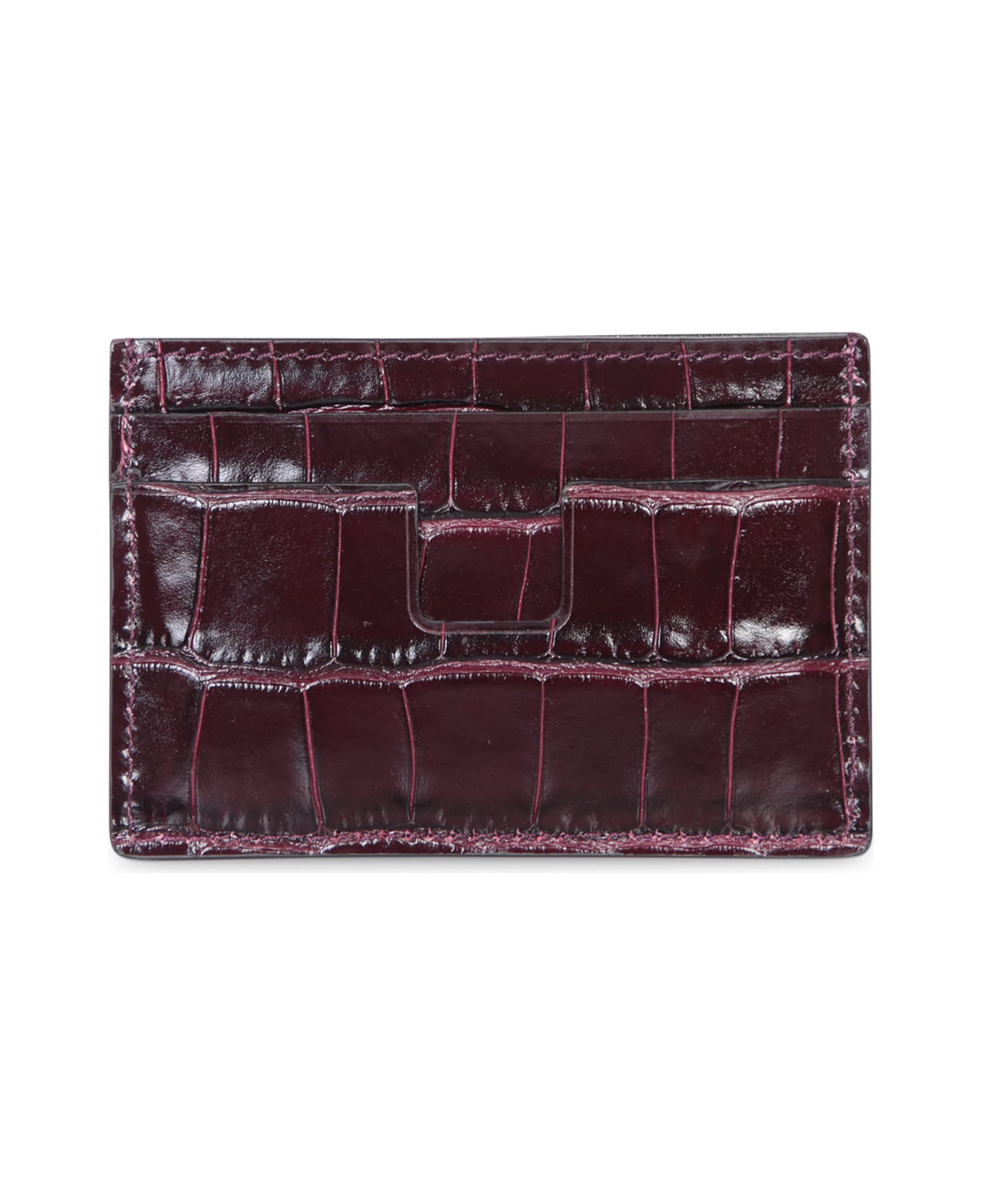【関税&送料込み】Tom Ford Bordeaux Card Holder With Embos c783f557e947f3eb6411904b7d16b5