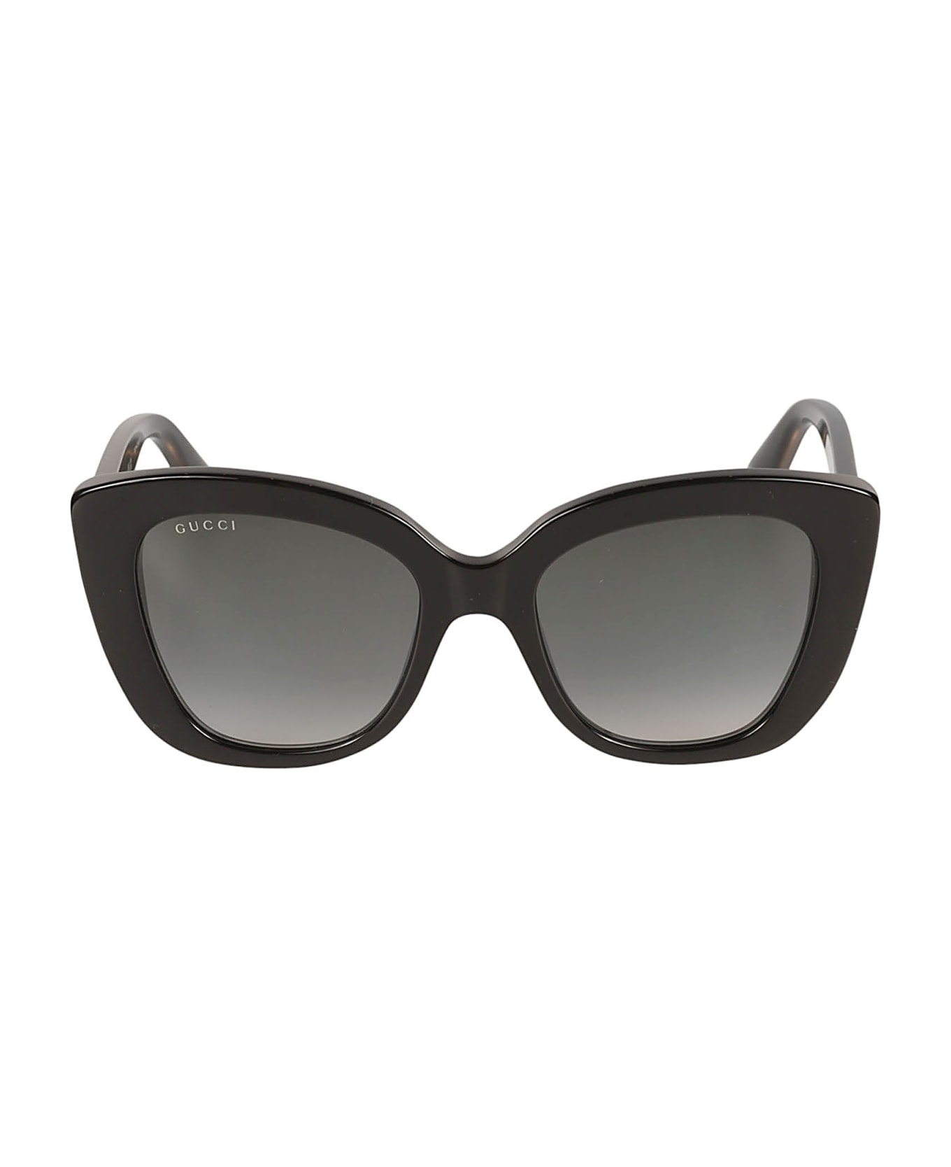 Gucci Eyewear Cat-eye Sunglasses - Black/Grey サングラス