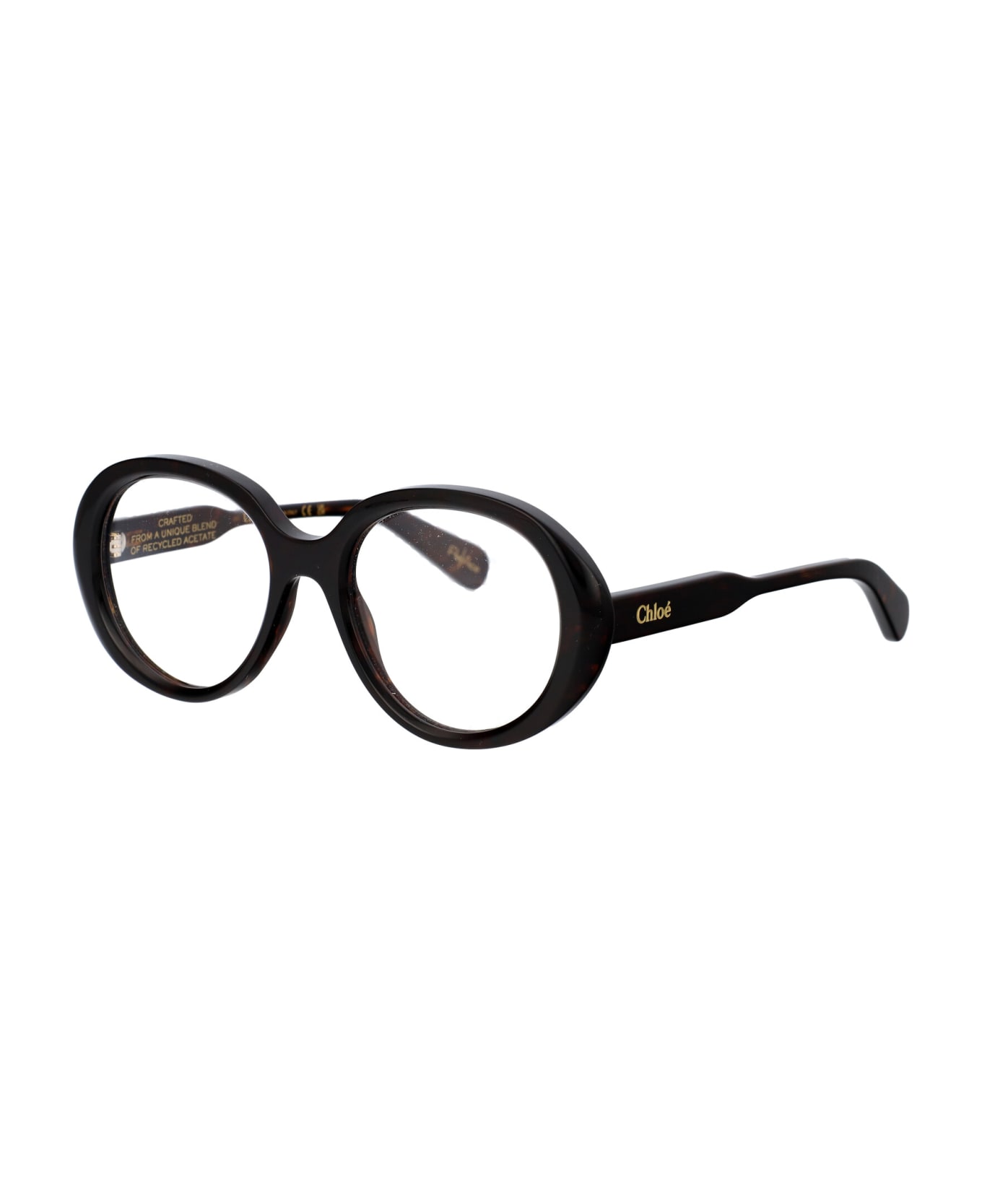 Chloé Eyewear Ch0221o Glasses - 002 HAVANA HAVANA TRANSPARENT