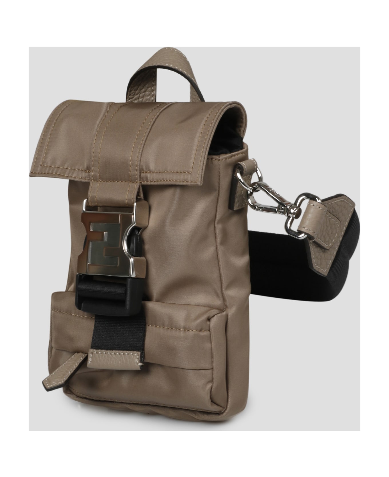 Fendi Ness Mini Backpack - Brown