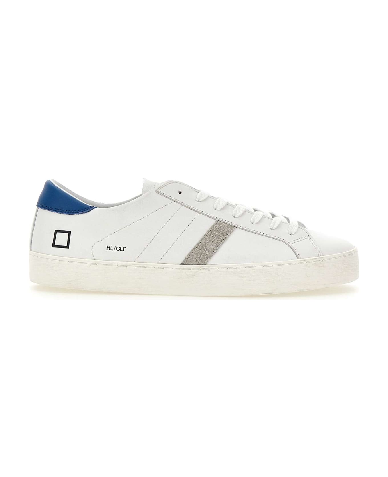 D.A.T.E. "hillow Calf" Leather Sneakers - WHITE スニーカー
