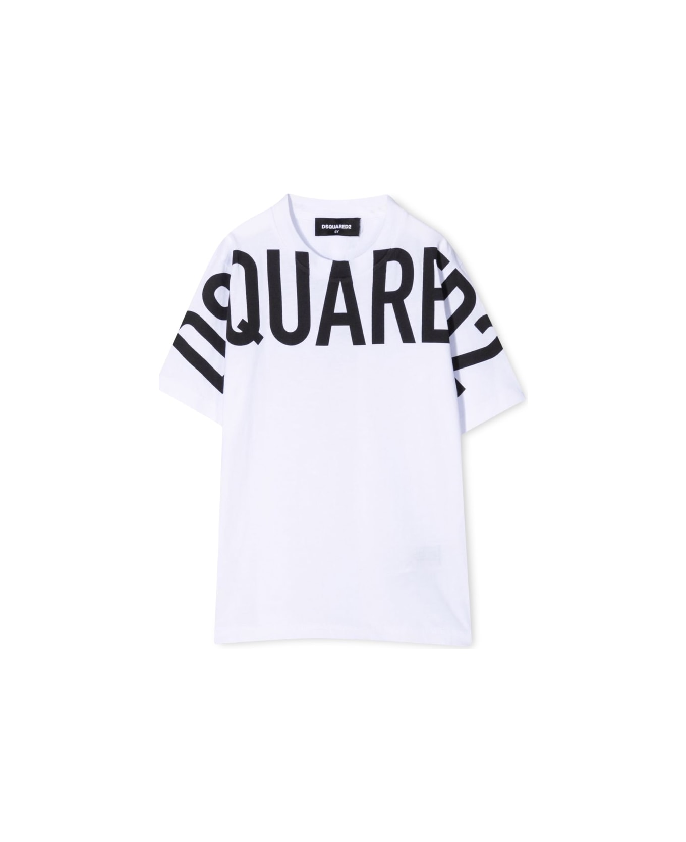 Dsquared2 Slouch Fit Maglietta - WHITE