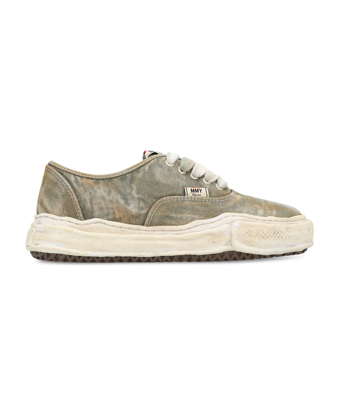 Mihara Yasuhiro Baker Fabric Low-top Sneakers - green