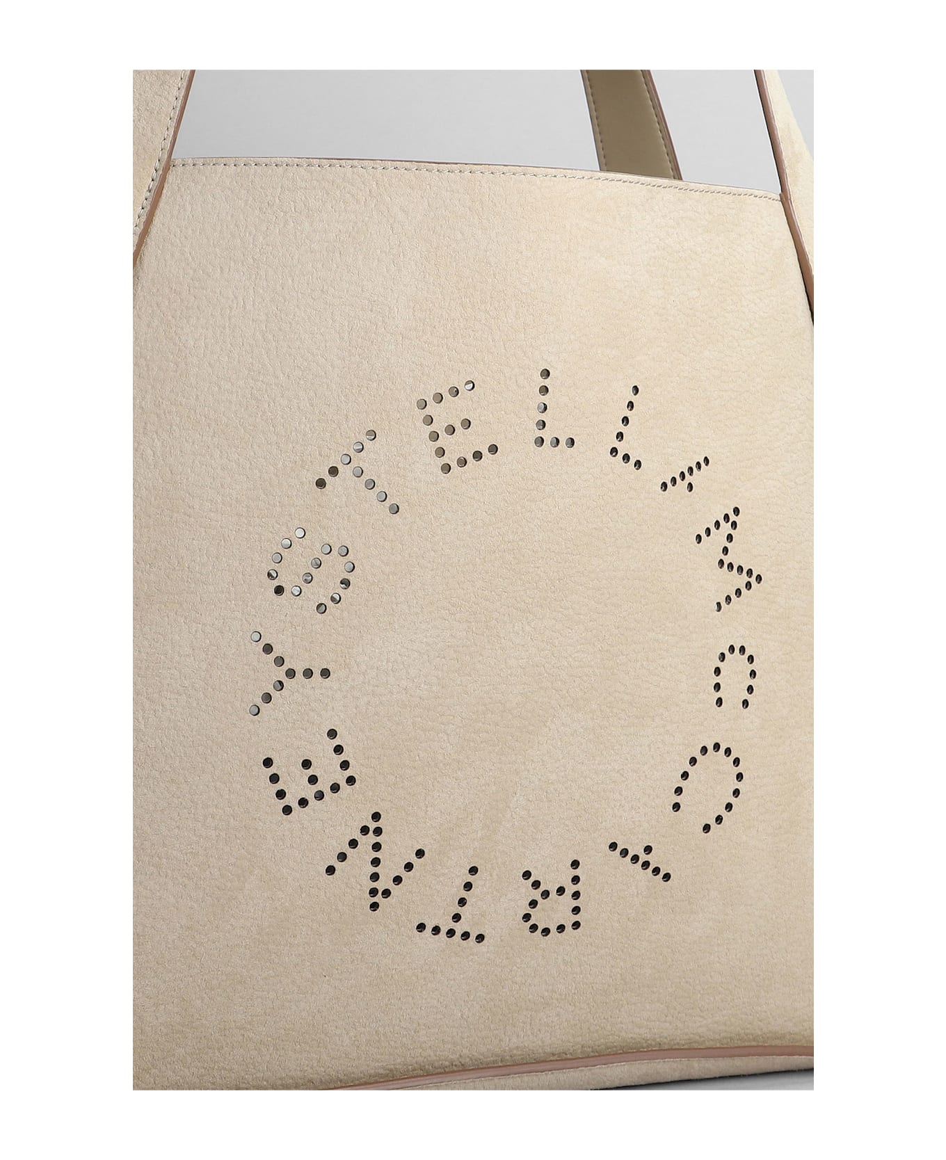 Stella McCartney Tote In Beige Polyester - beige