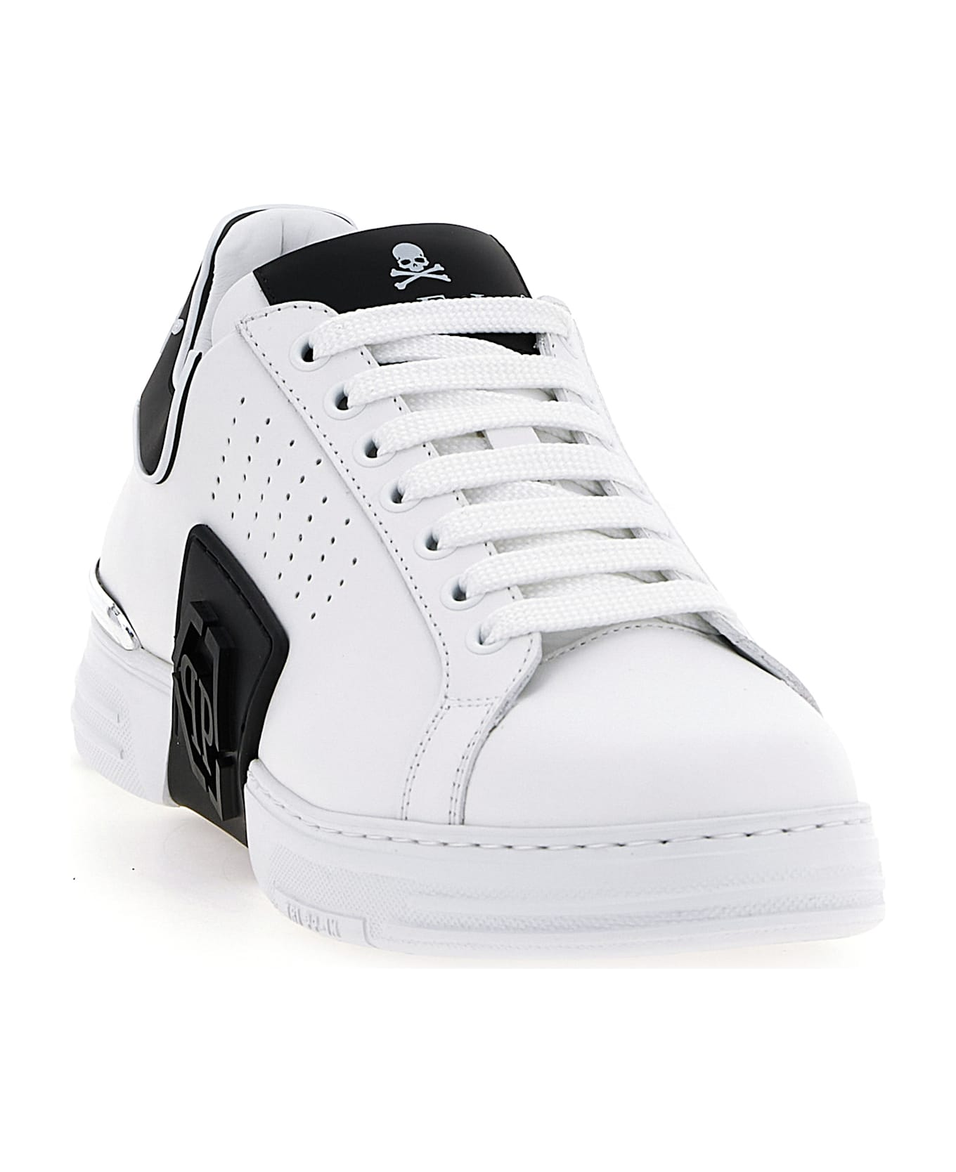 Philipp Plein 
hexagon
 Sneakers - White/Black