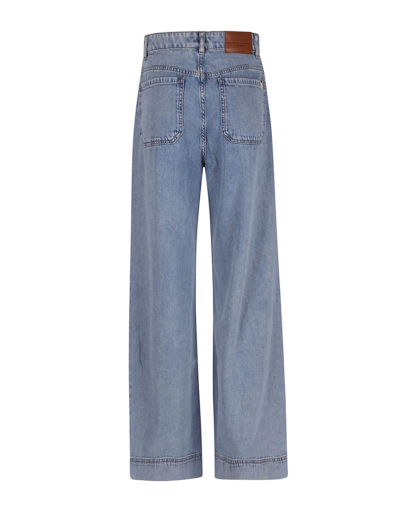 Weekend Max Mara Vega Denim Trouser - Navy