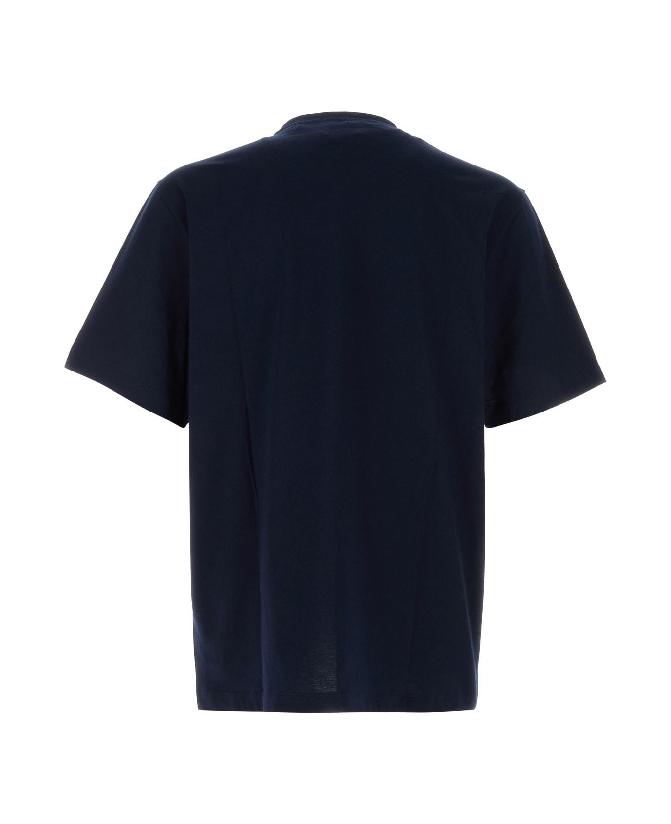 Versace T-shirt Compact Cotton Jersey Fabric + Medusa Gall - NAVYBLUE