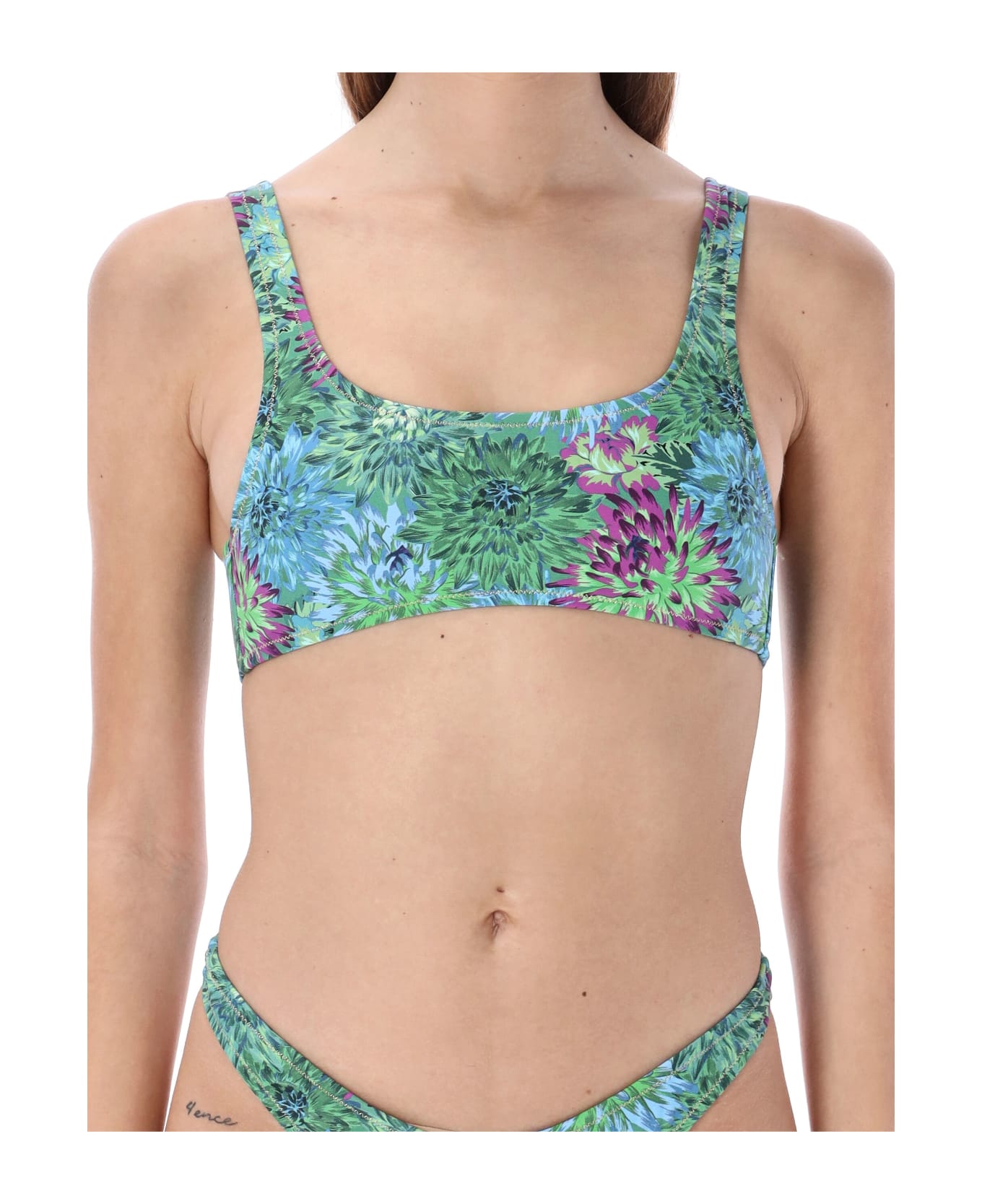 Reina Olga Rocky Floral Bikini - GREEN FLOWER