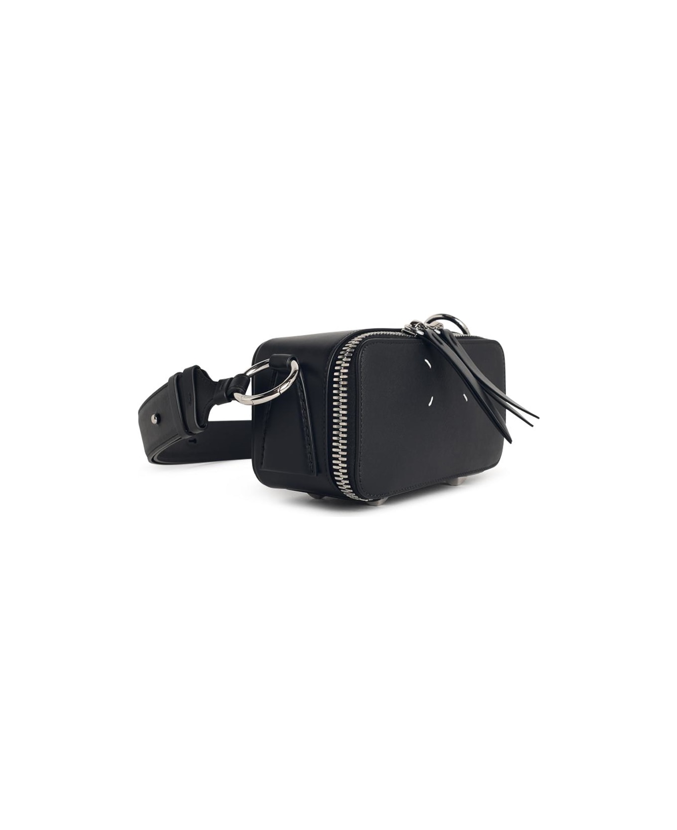 Maison Margiela 
doll
 Black Leather Crossbody Bag - BLACK