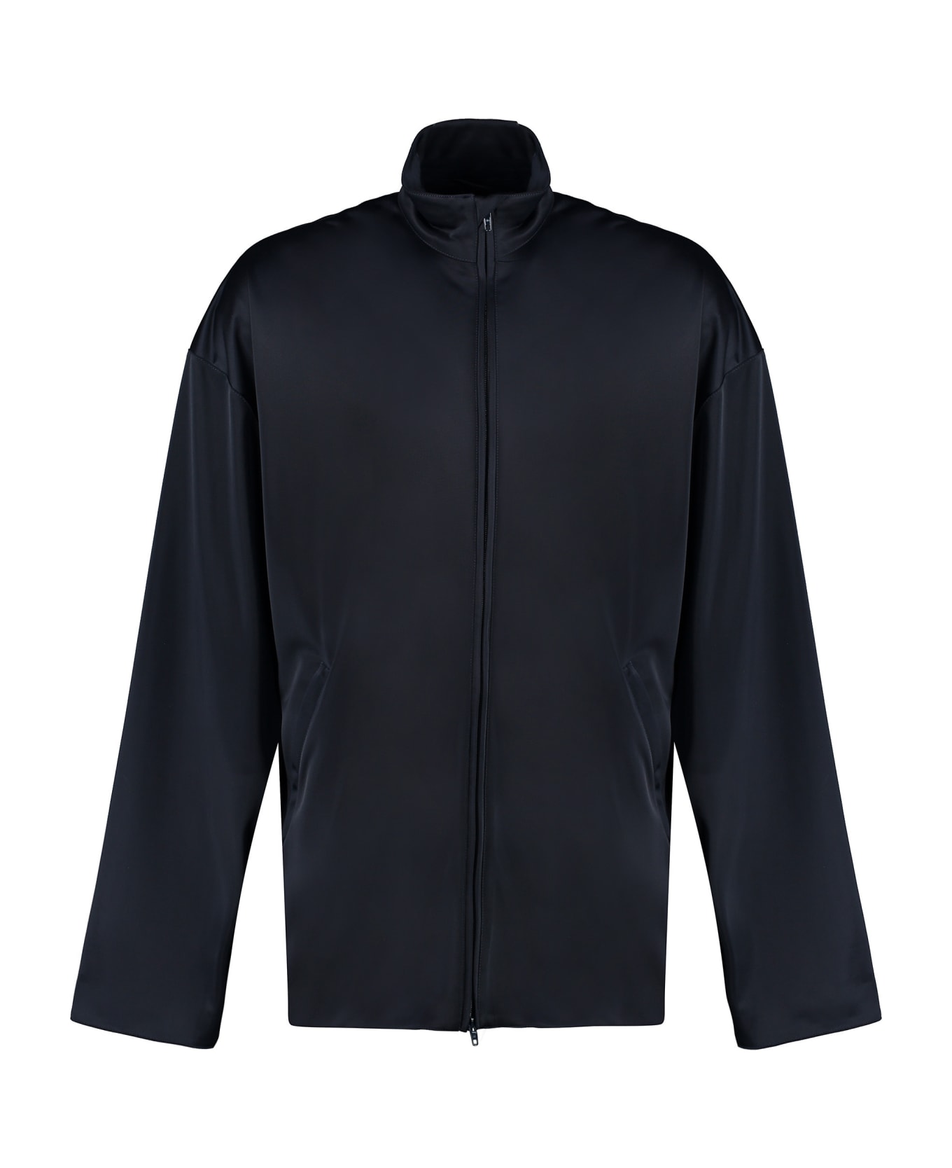 Balenciaga Tracksuit Jersey Full-zip Jacket - blue レインコート