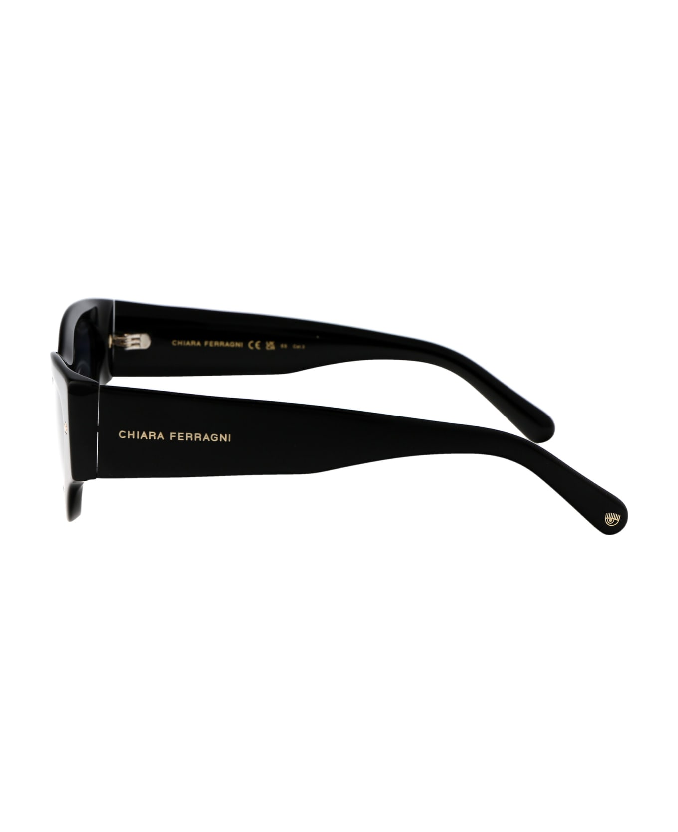 Chiara Ferragni Cf 7032/s Sunglasses - 8079O BLACK